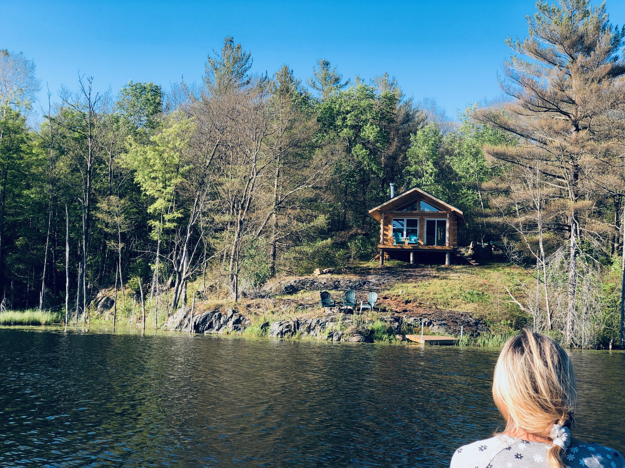 Romantic secluded log cabin on Elkwoods lake Cabins for Rent in Madoc