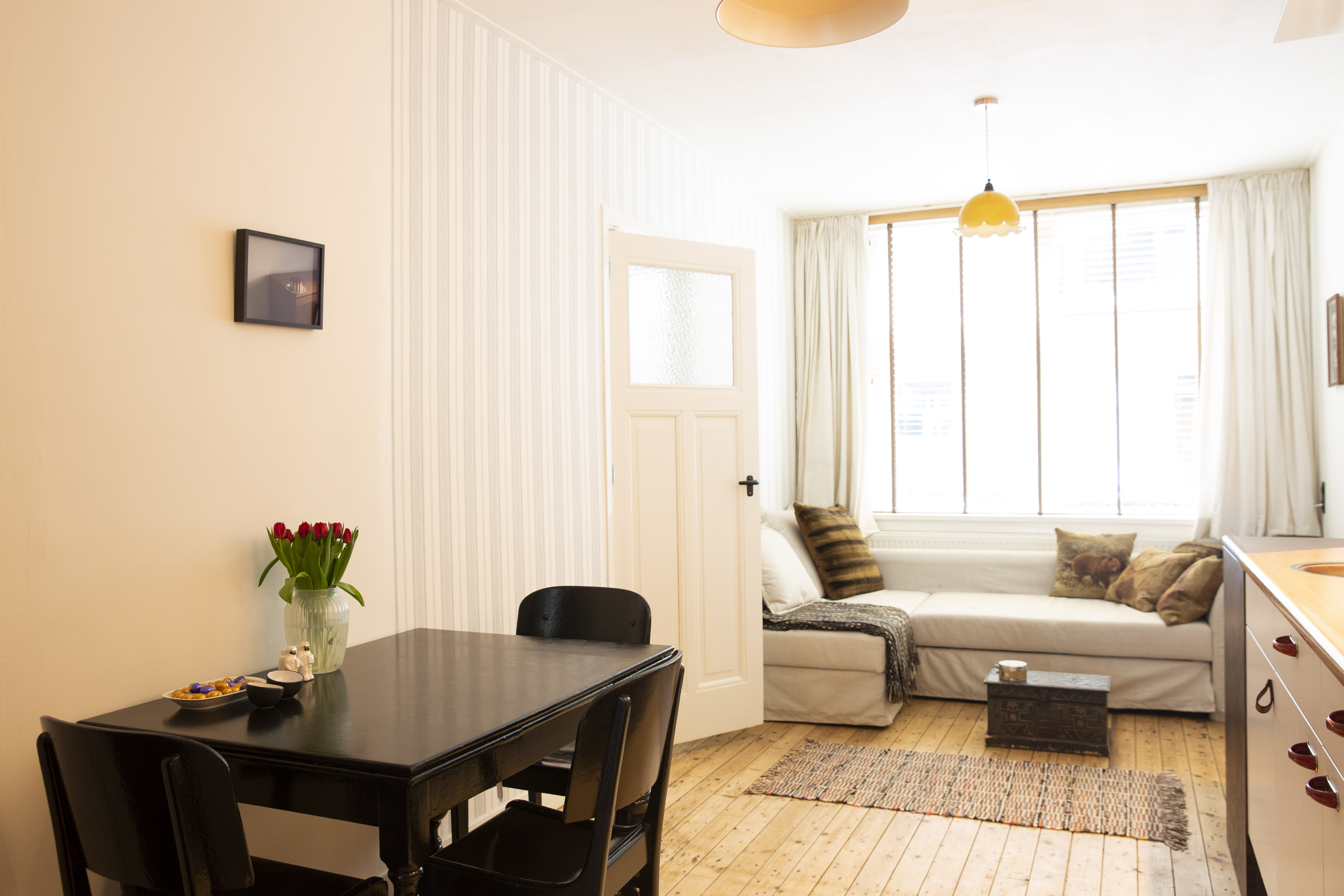 quiet 1930's apartment with lovely garden — Rotterdam stay