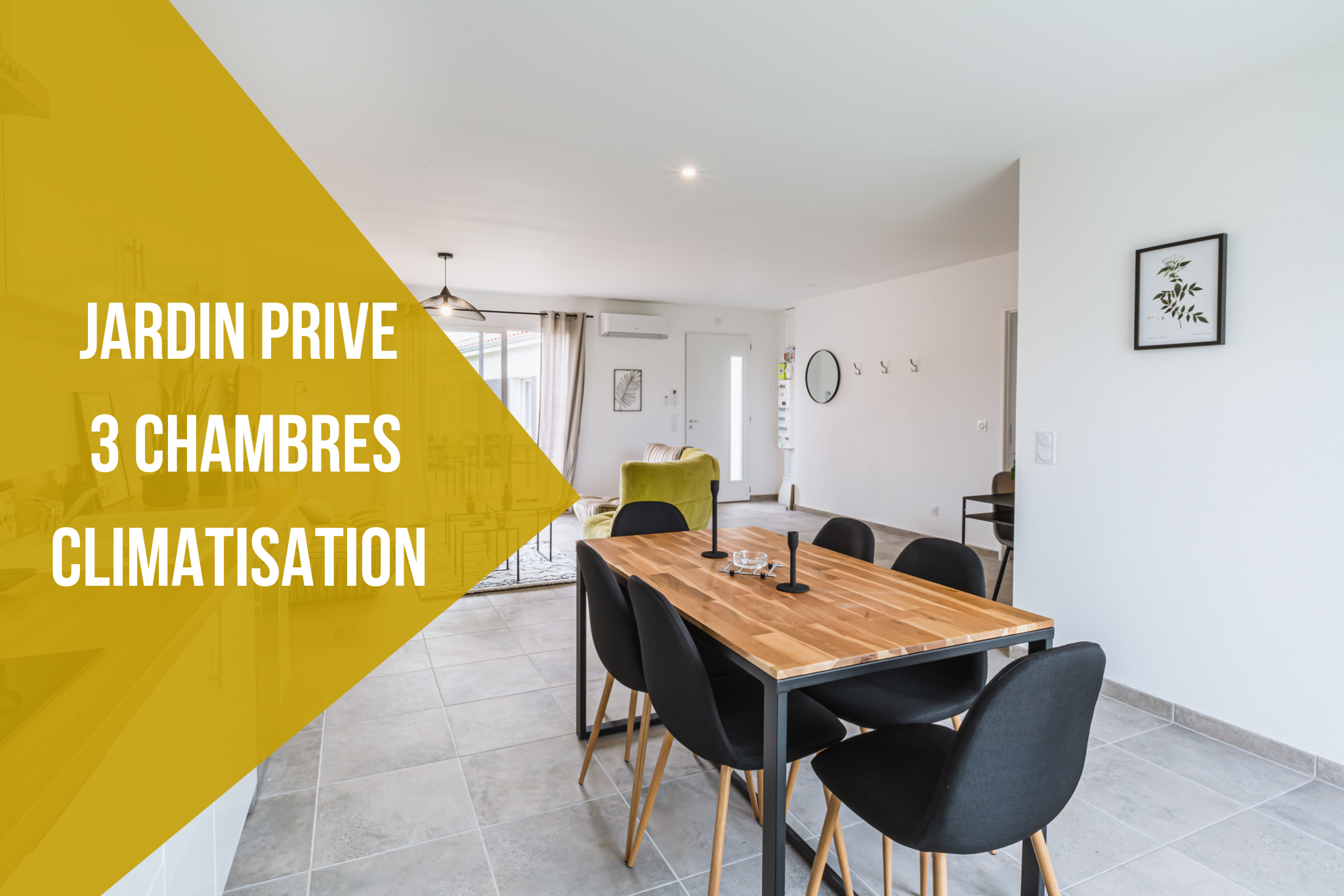 3 Bedrooms Private★ Garden ★ Beach 12 minutes away ★