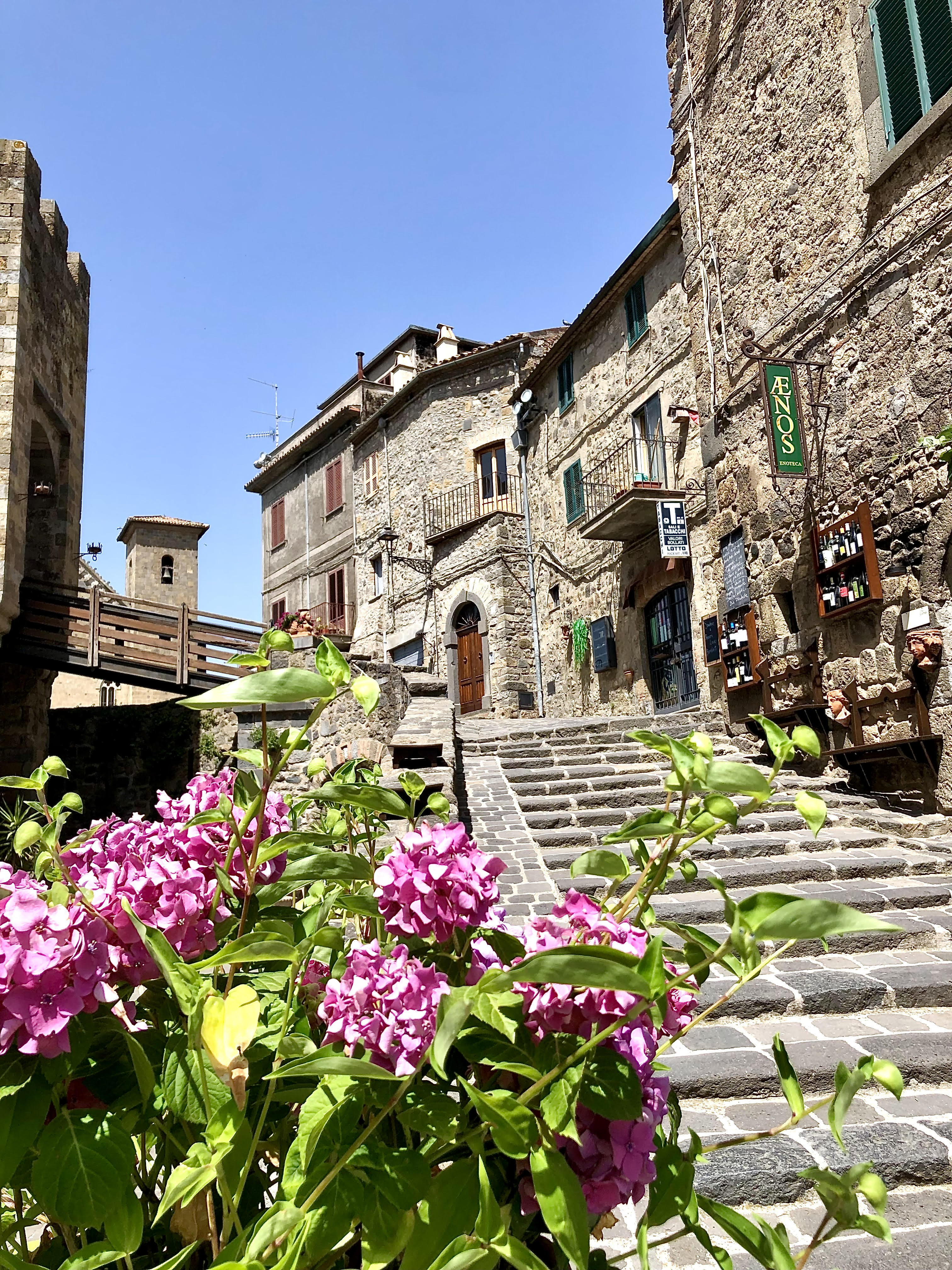 House in the medieval village of Bolsena