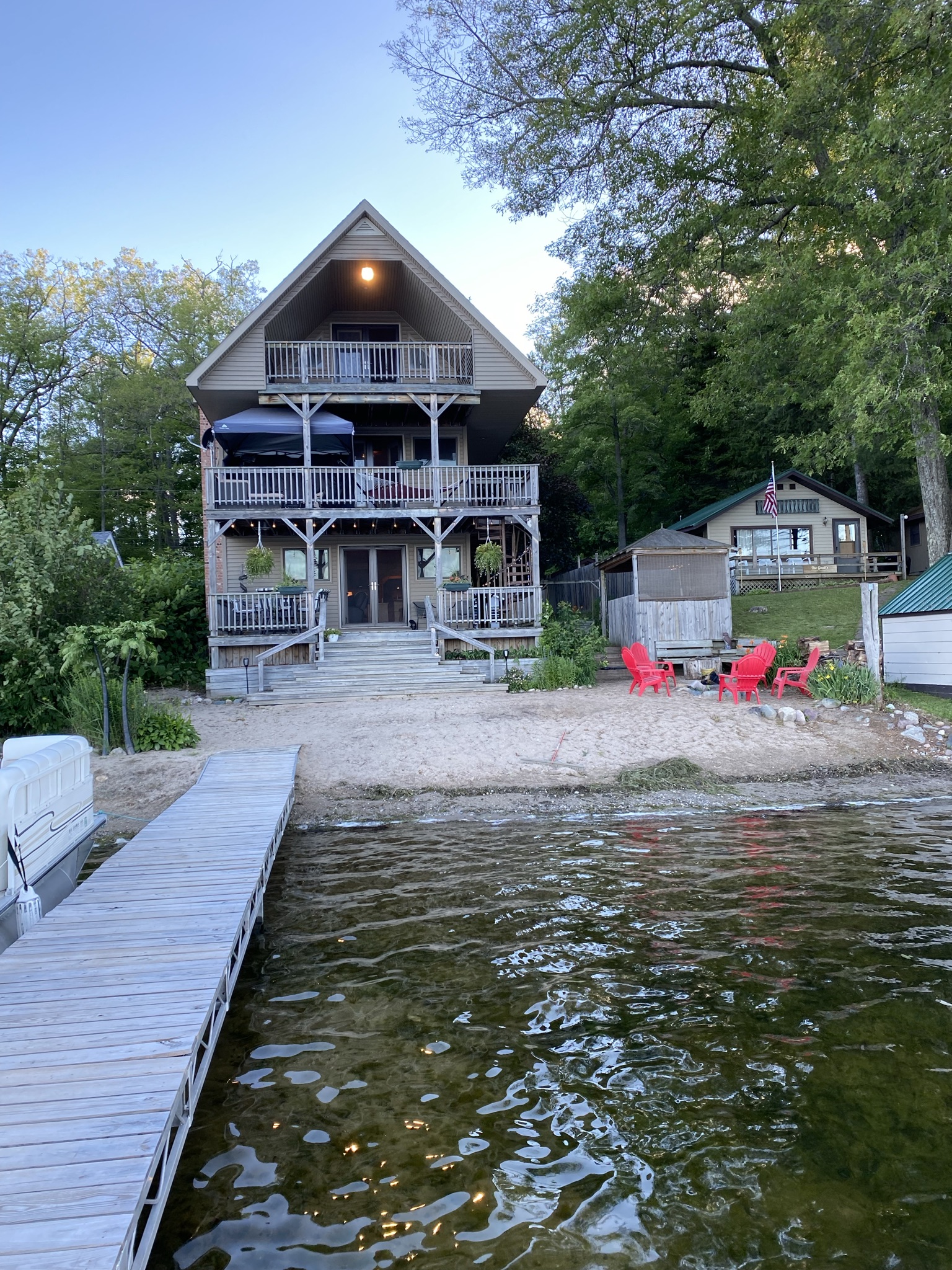 🐻🐾Big Bear Lodge 🐾🐻 On the Lake w/Private Beach🏖! Cottages for Rent