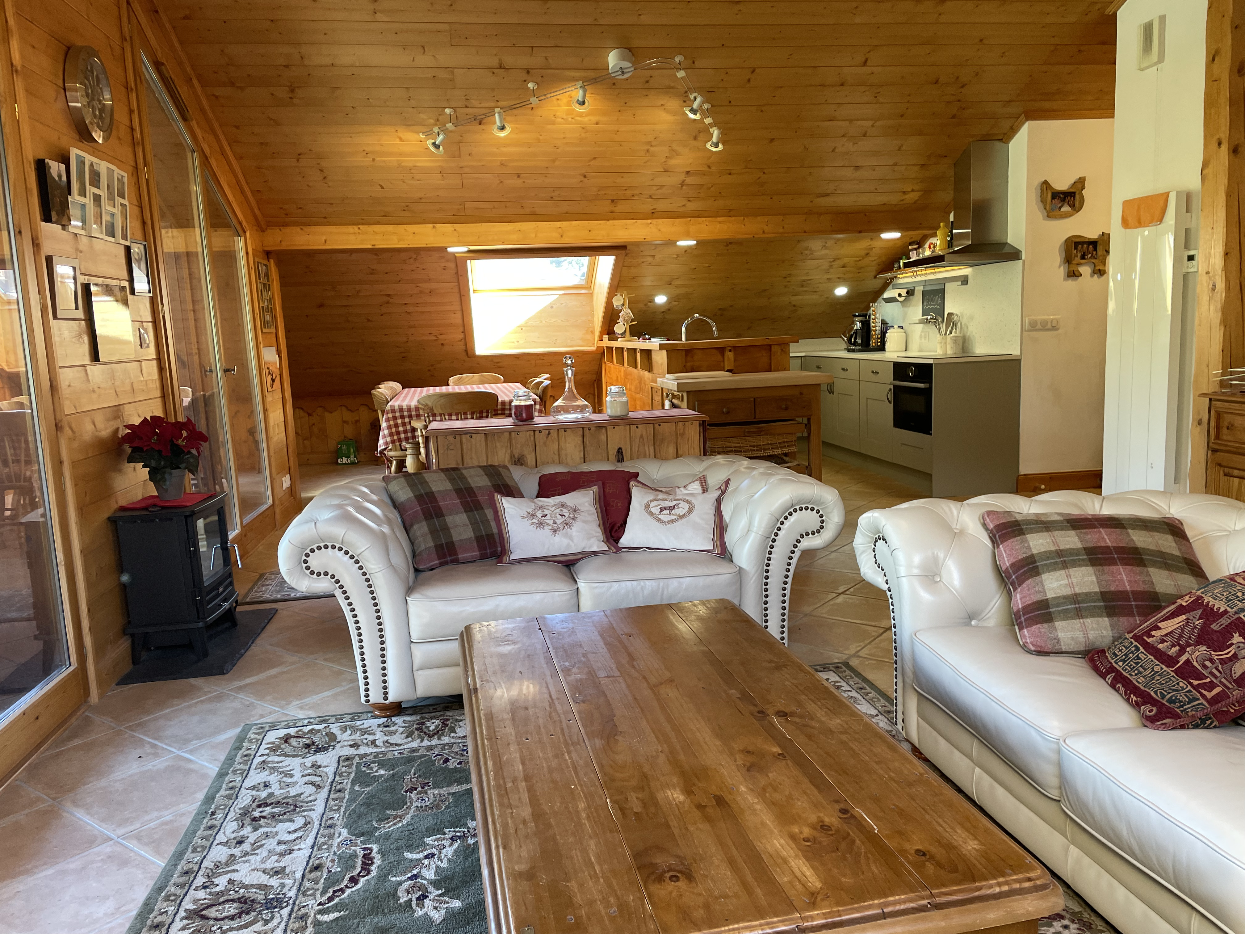 Traditional ski-in ski-out chalet