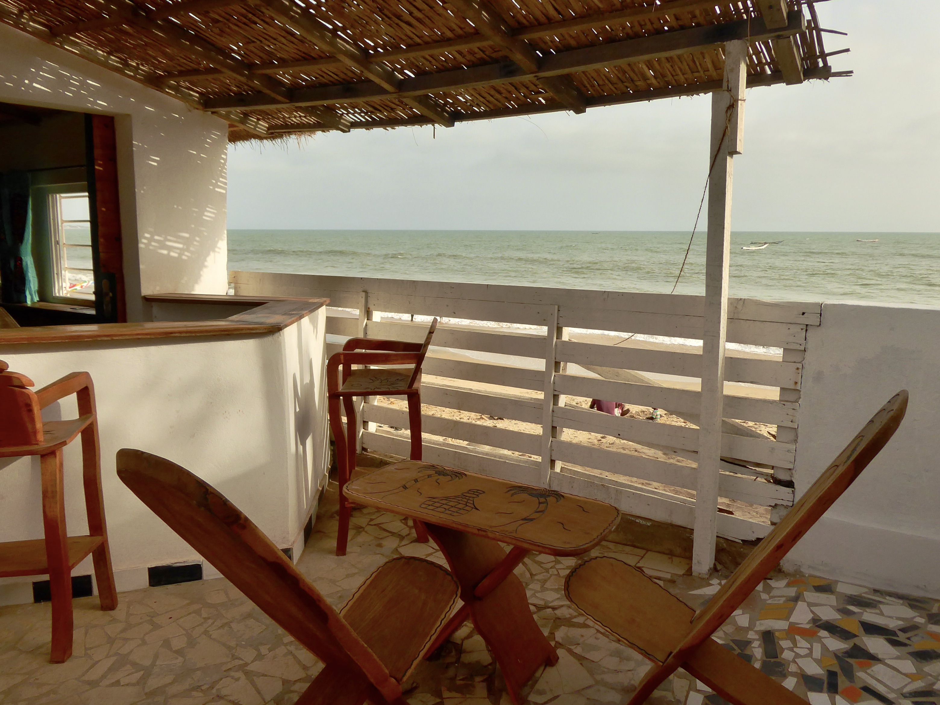 Keur Ricou, cabano duo, on the beach