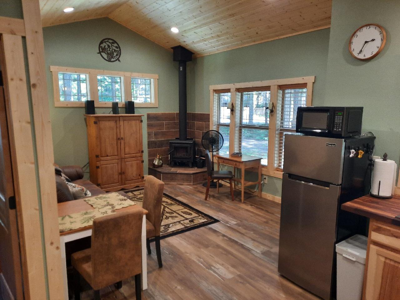 The Pinecone Cabin in the Woods Cabins for Rent in Packwood, Washington, United States Airbnb