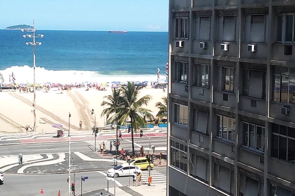 Loft in Copacabana - ocean view and fireworks