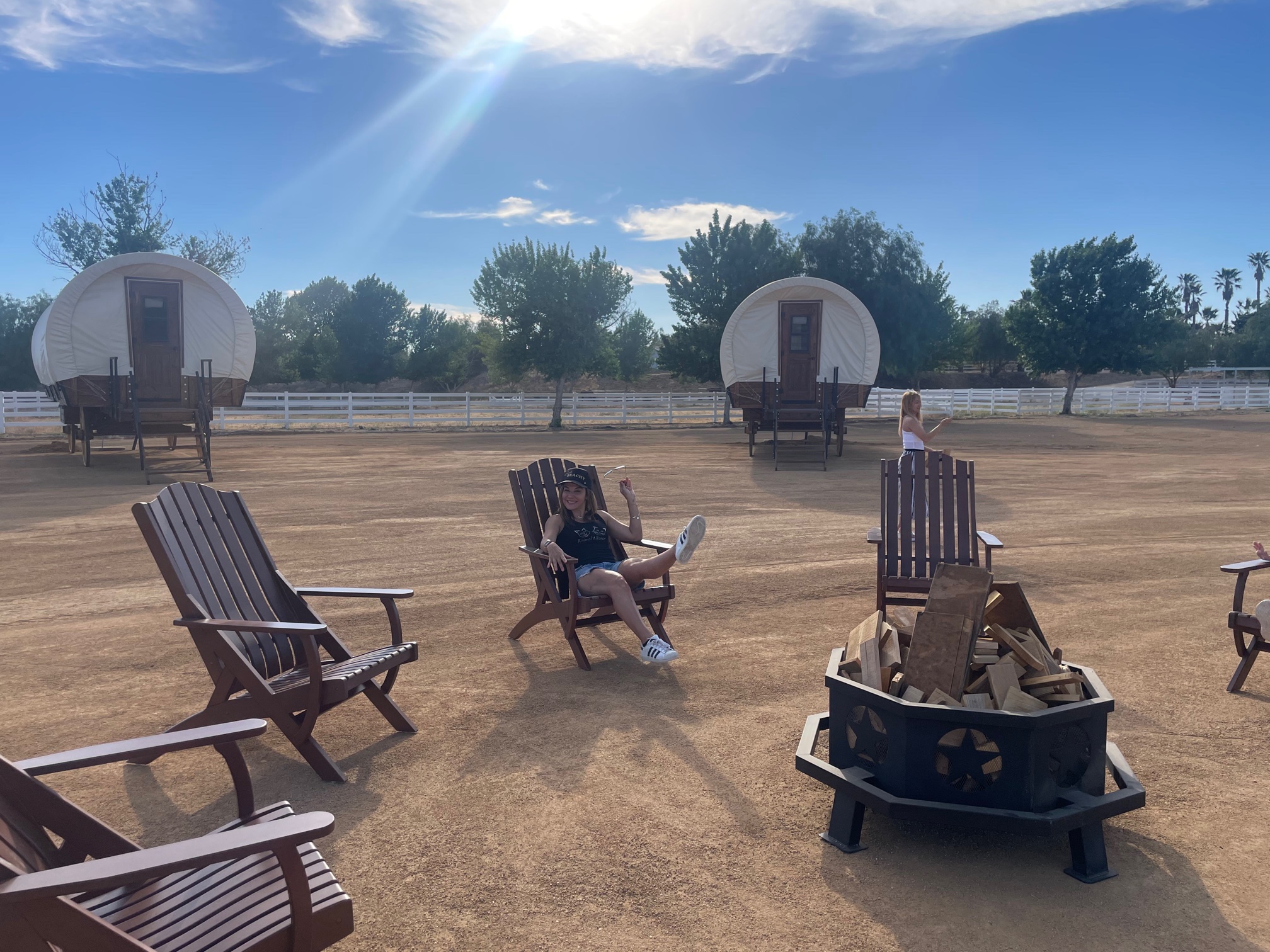 Conestoga Wagon in Temecula Wine Country in Temecula, California