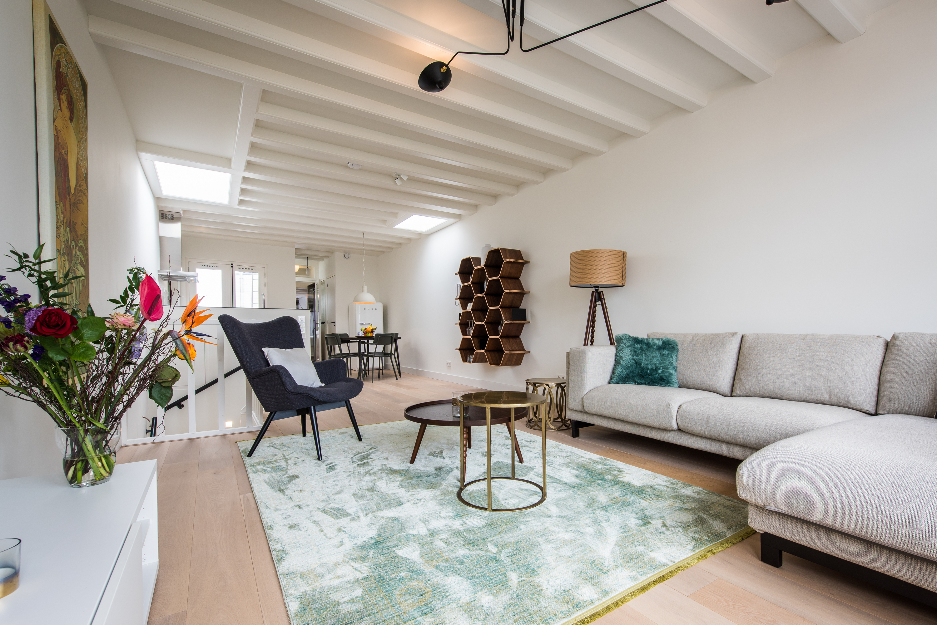 3 -Stylish topfloor 1 bedroom Jordaan apartment โ Amsterdam stay