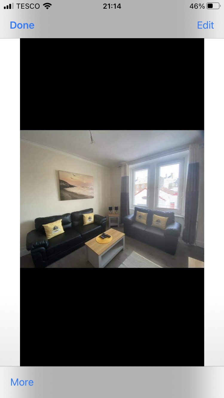 Lovely 1 bedroom first floor flat  in Campbeltown
