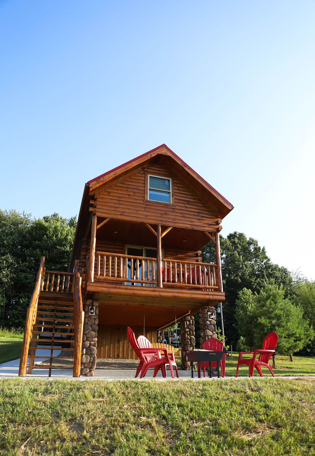 Amish Built - Paradise Peak Cabin With Jacuzzi Tub - Cabins For Rent In ...