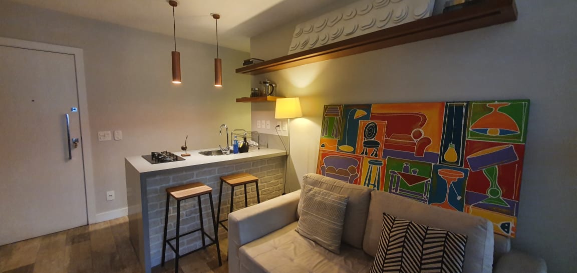 Studio at the heart of zona Sul in Rio de Janeiro