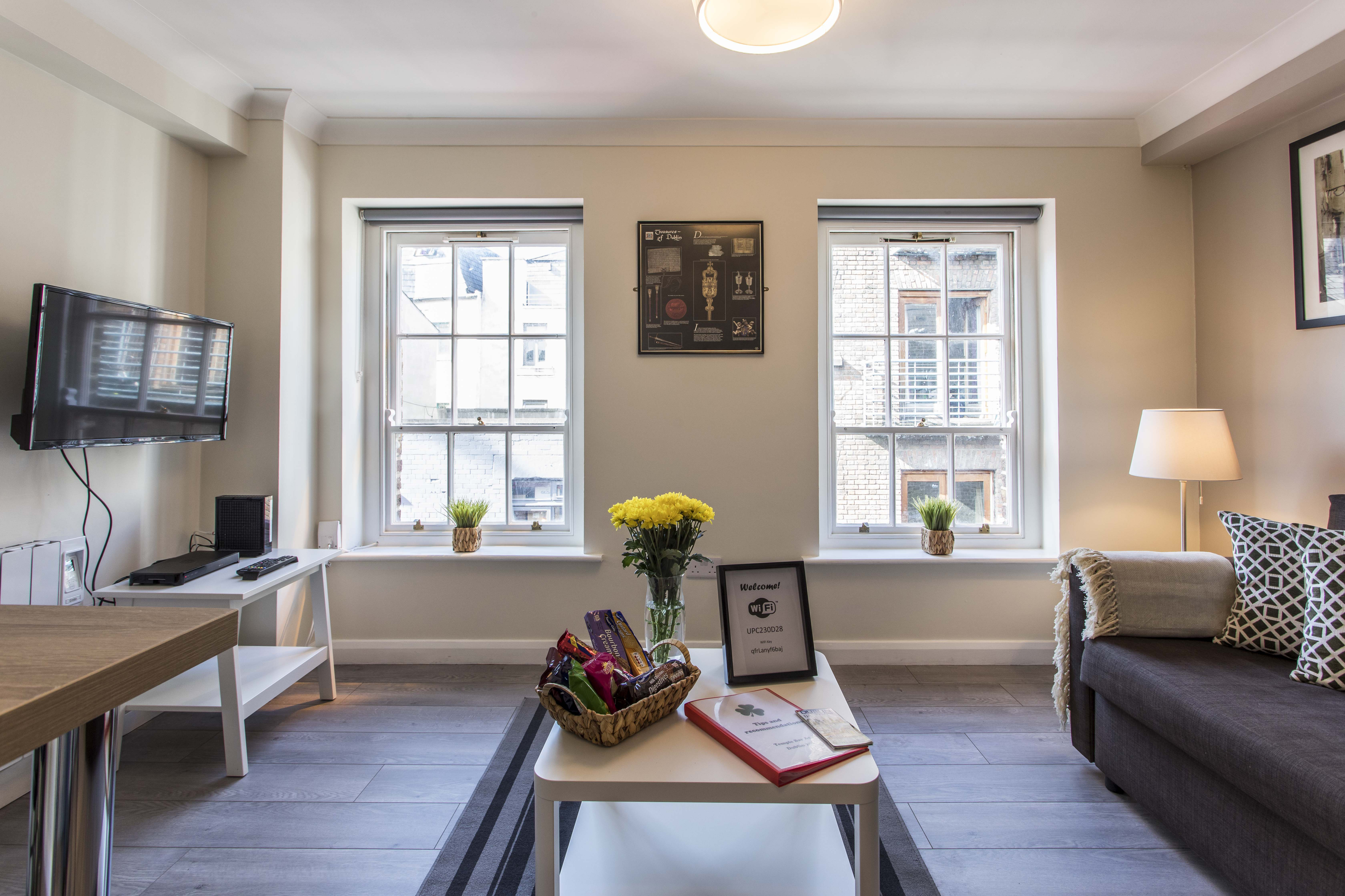 Stylish 2 bedroom apt in Temple Bar - City Centre