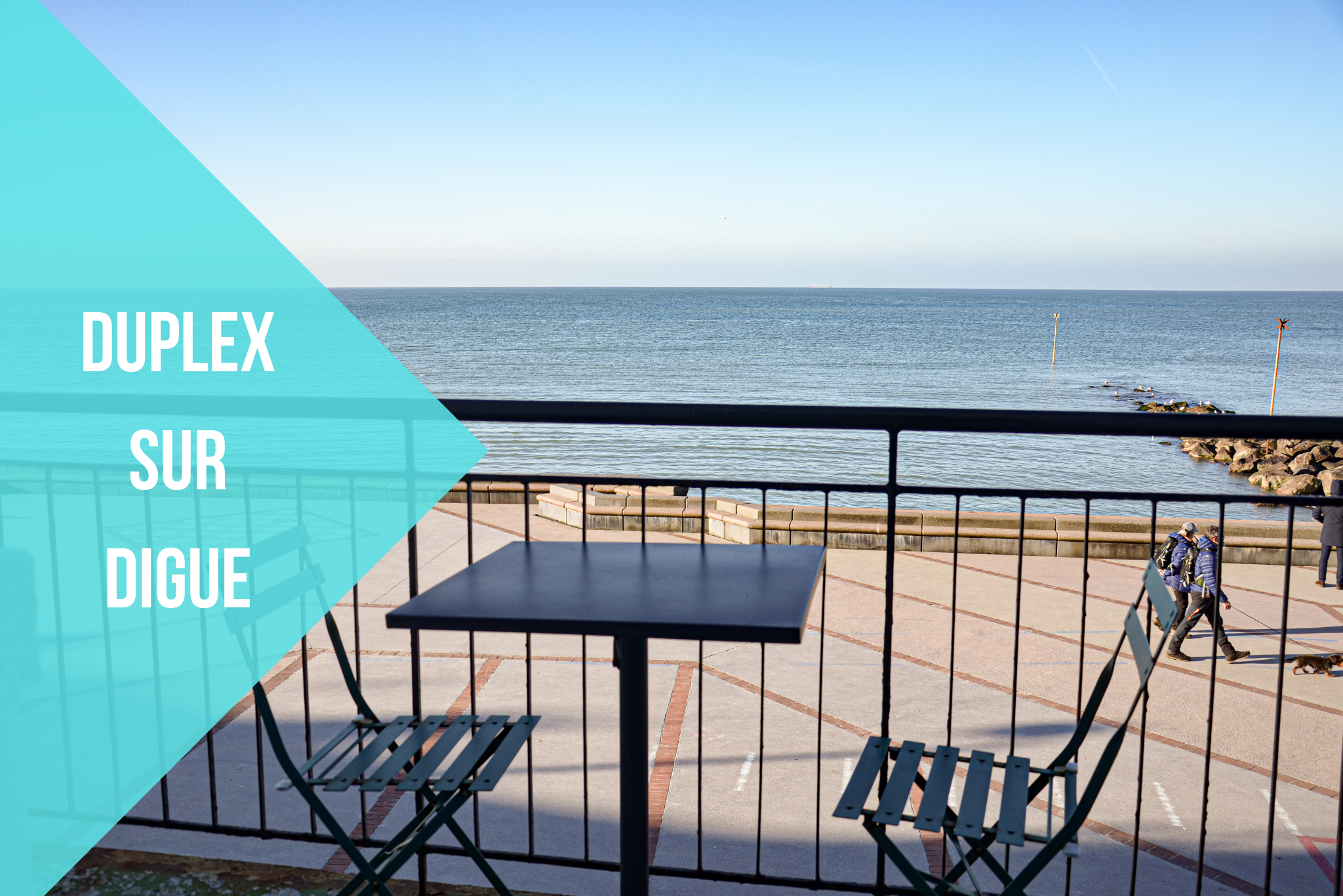 🔝 Beautiful duplex facing the sea 🏖