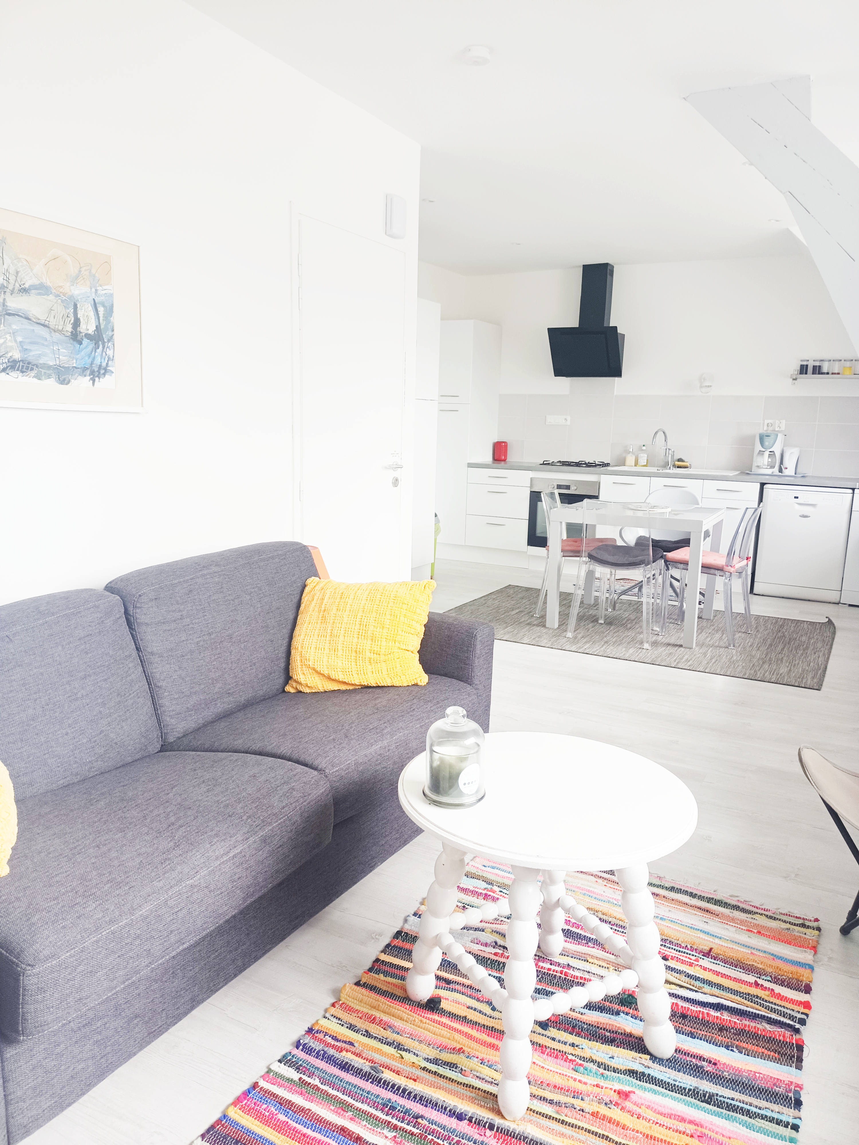 60 m2.2 chr, enclosed garden,all on foot:city,beach