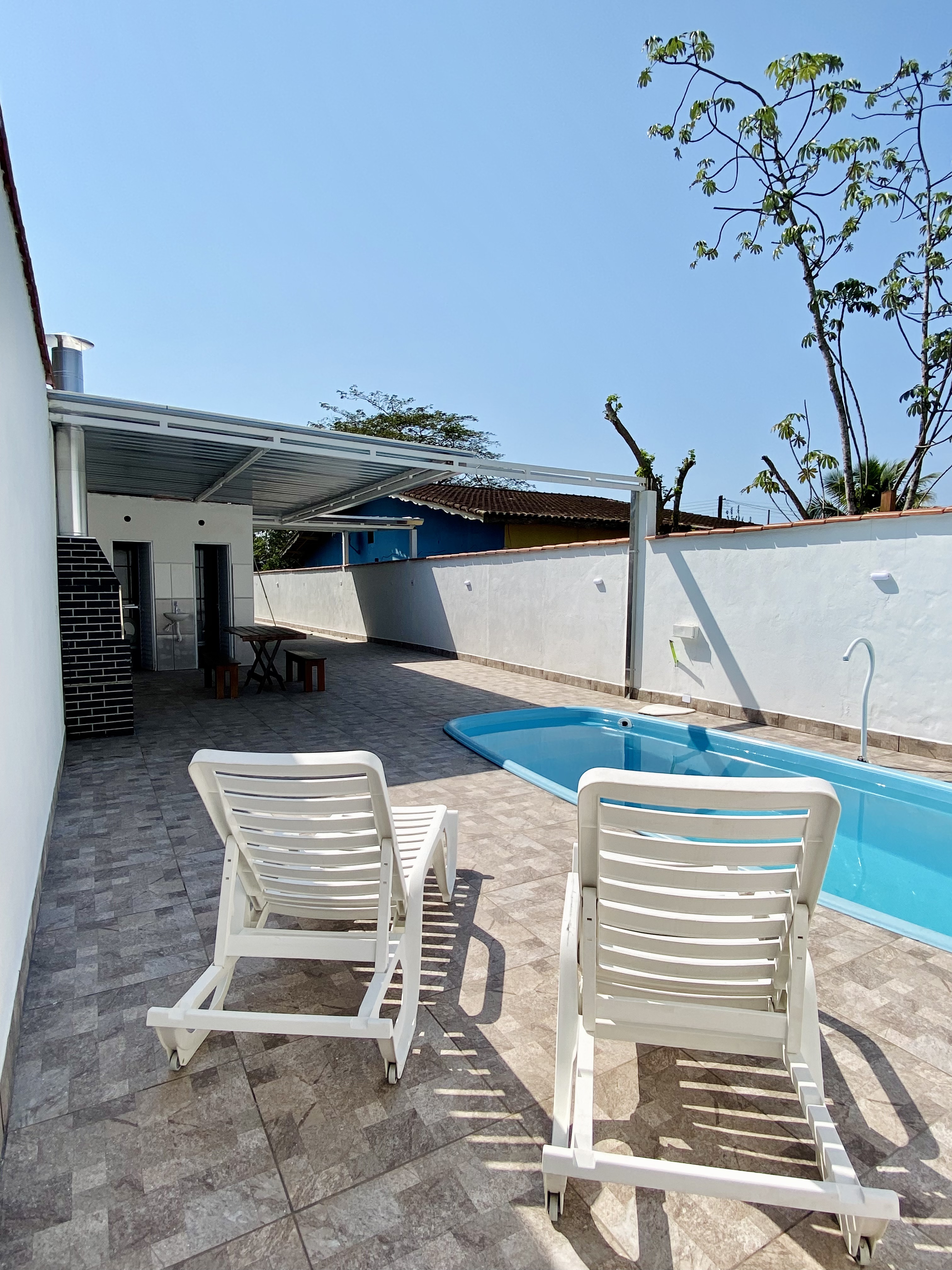 Beach house with large outdoor area