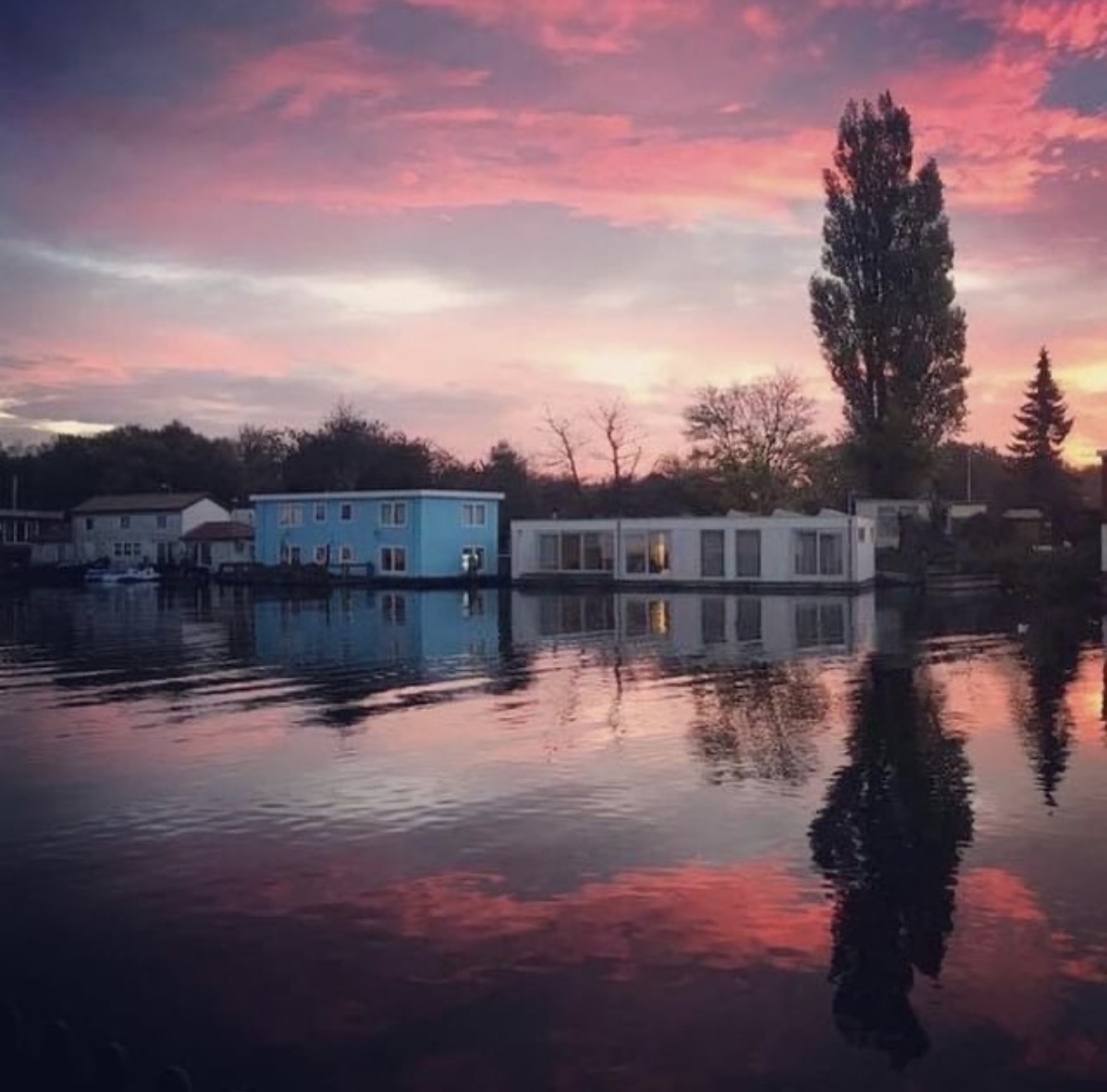 Houseboat in Amsterdam: terras to swim/sup/relax — Amsterdam stay