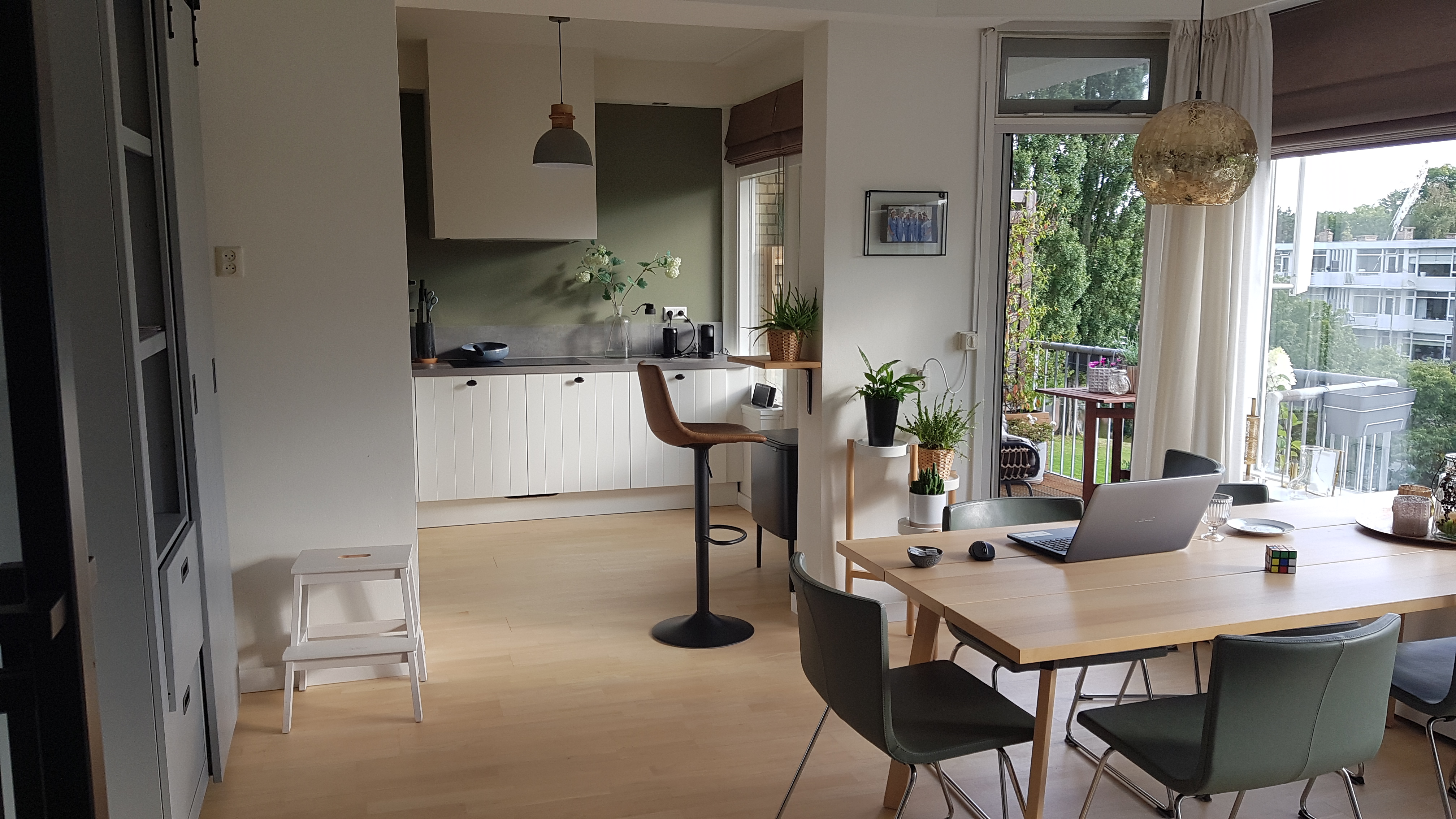 Luxe vier kamer appartement met uitzicht op groen — Rotterdam stay