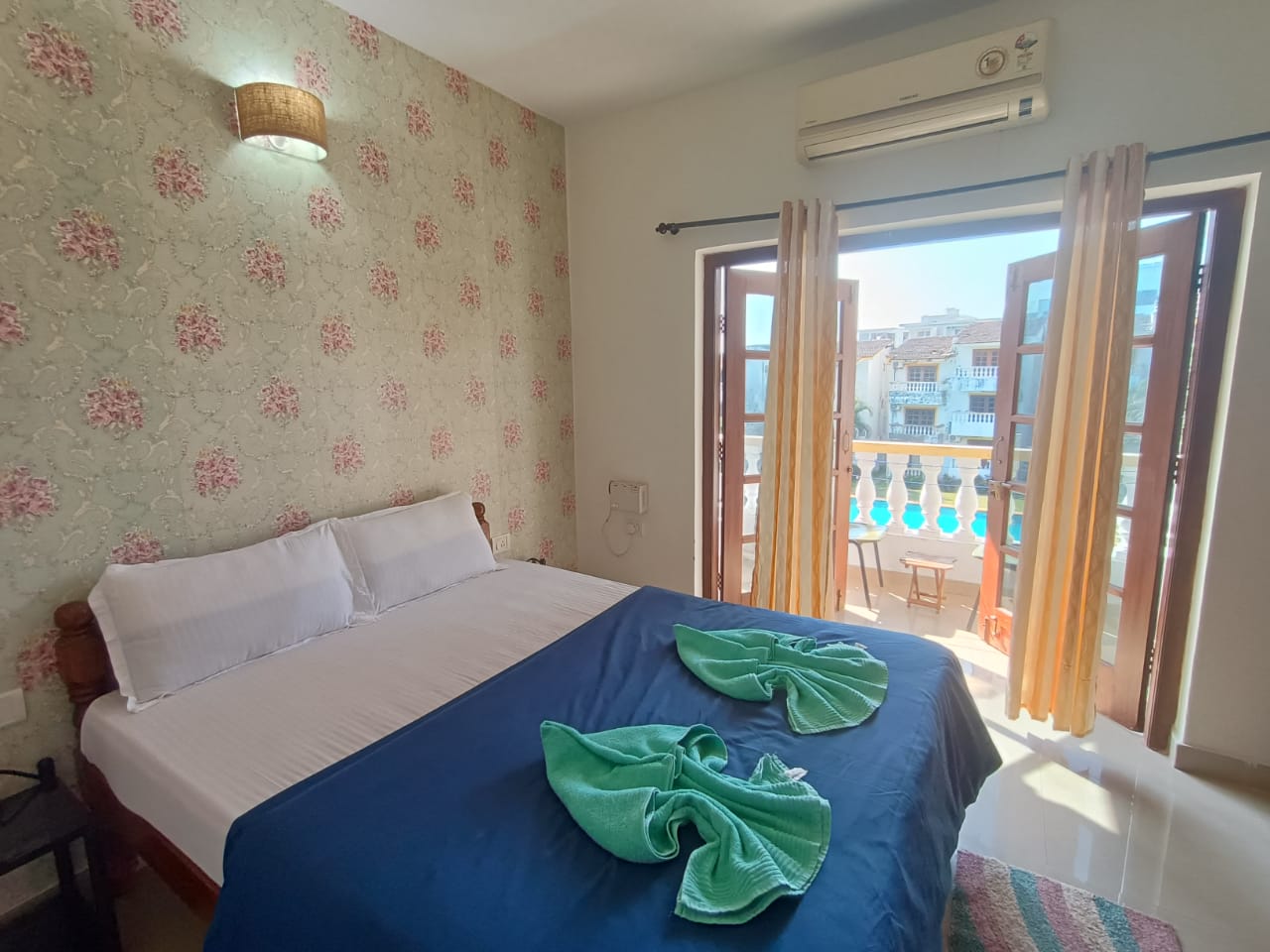 1BHK7-SF @Candolim 1AC+WM+100Mbps Wi-Fi+ Back-up