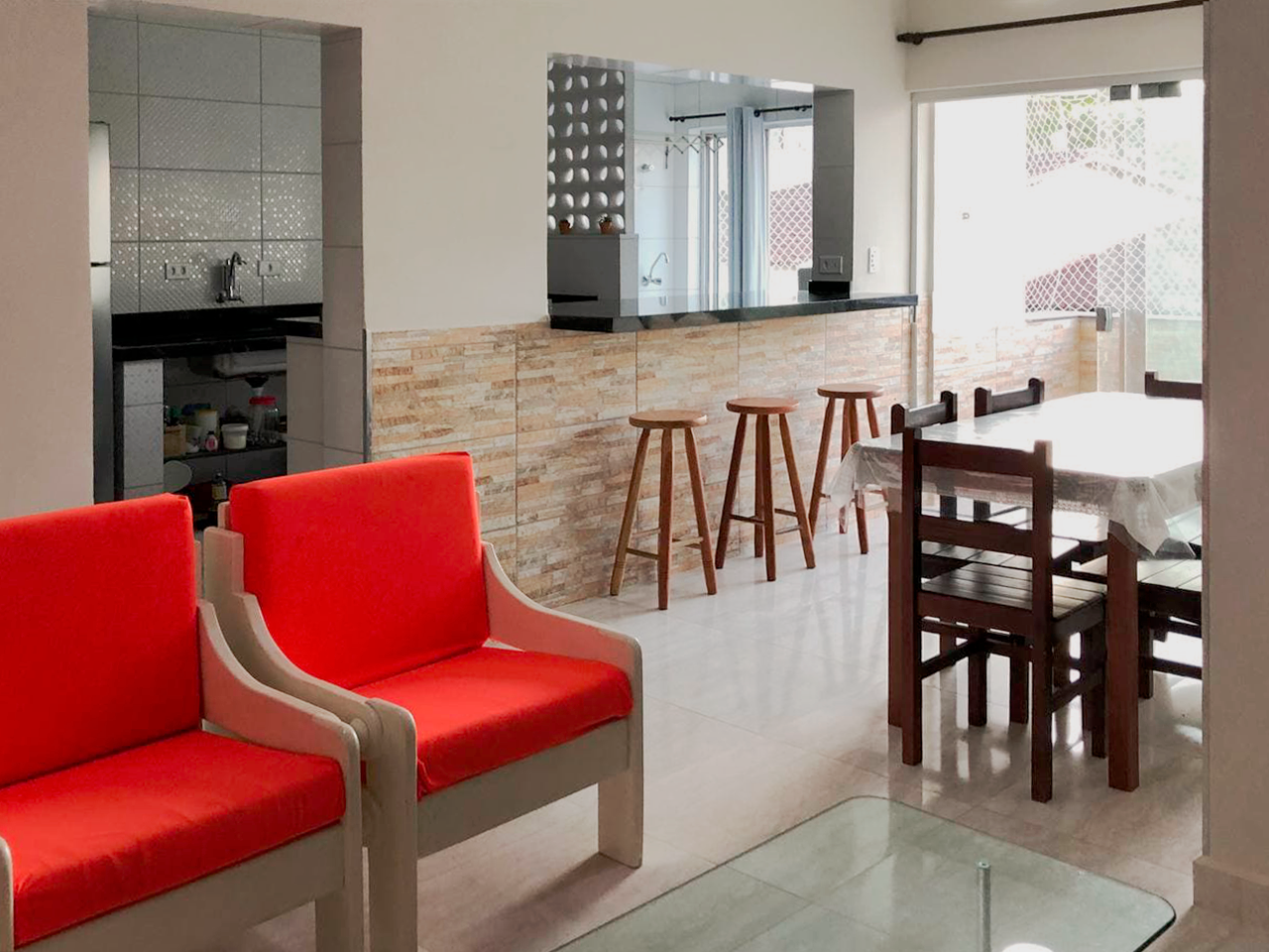 Apt 500m from Tenório Beach and Praia Grande