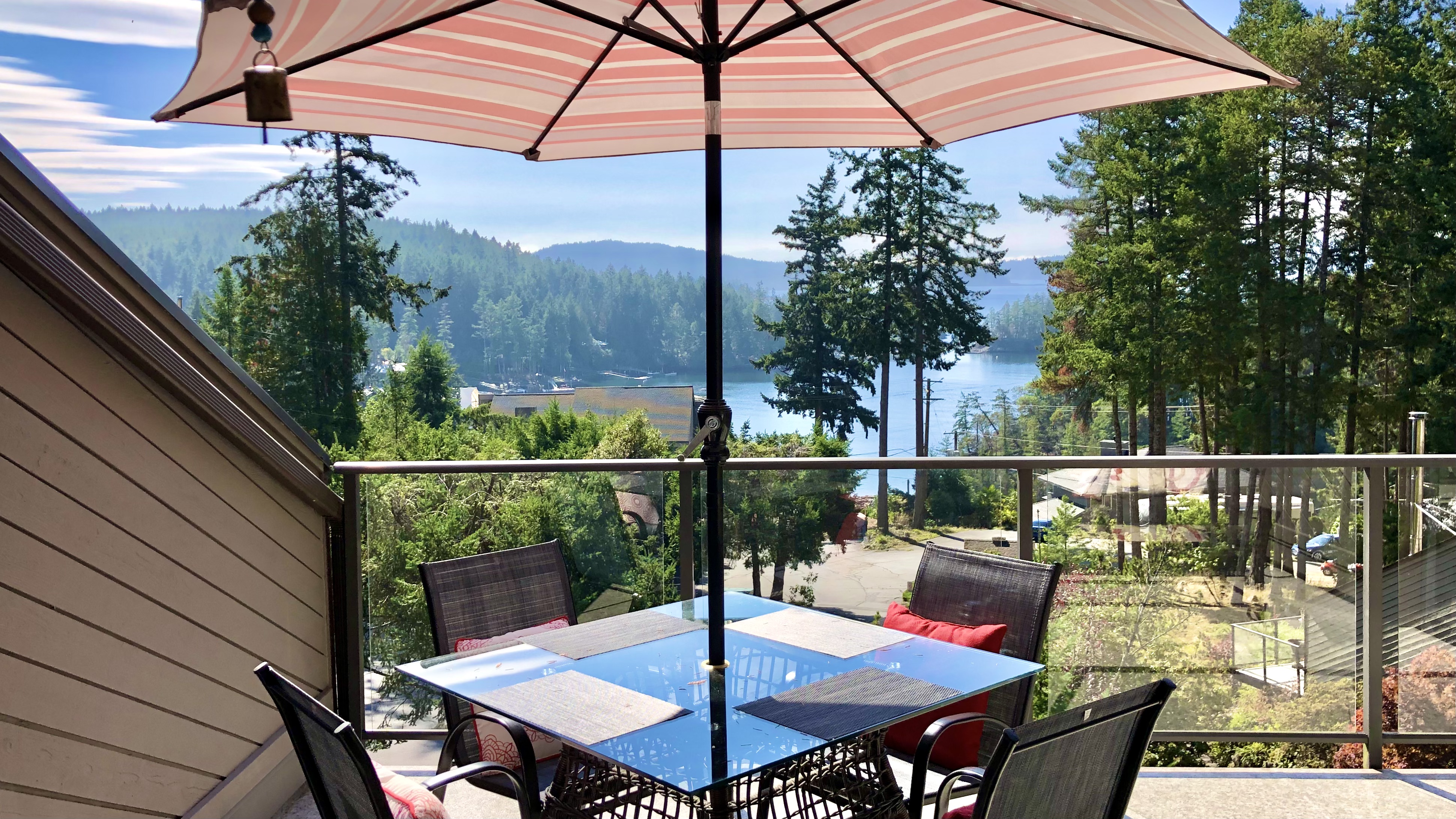 Cozy Retreat with Stunning Ocean & Fir Tree Views