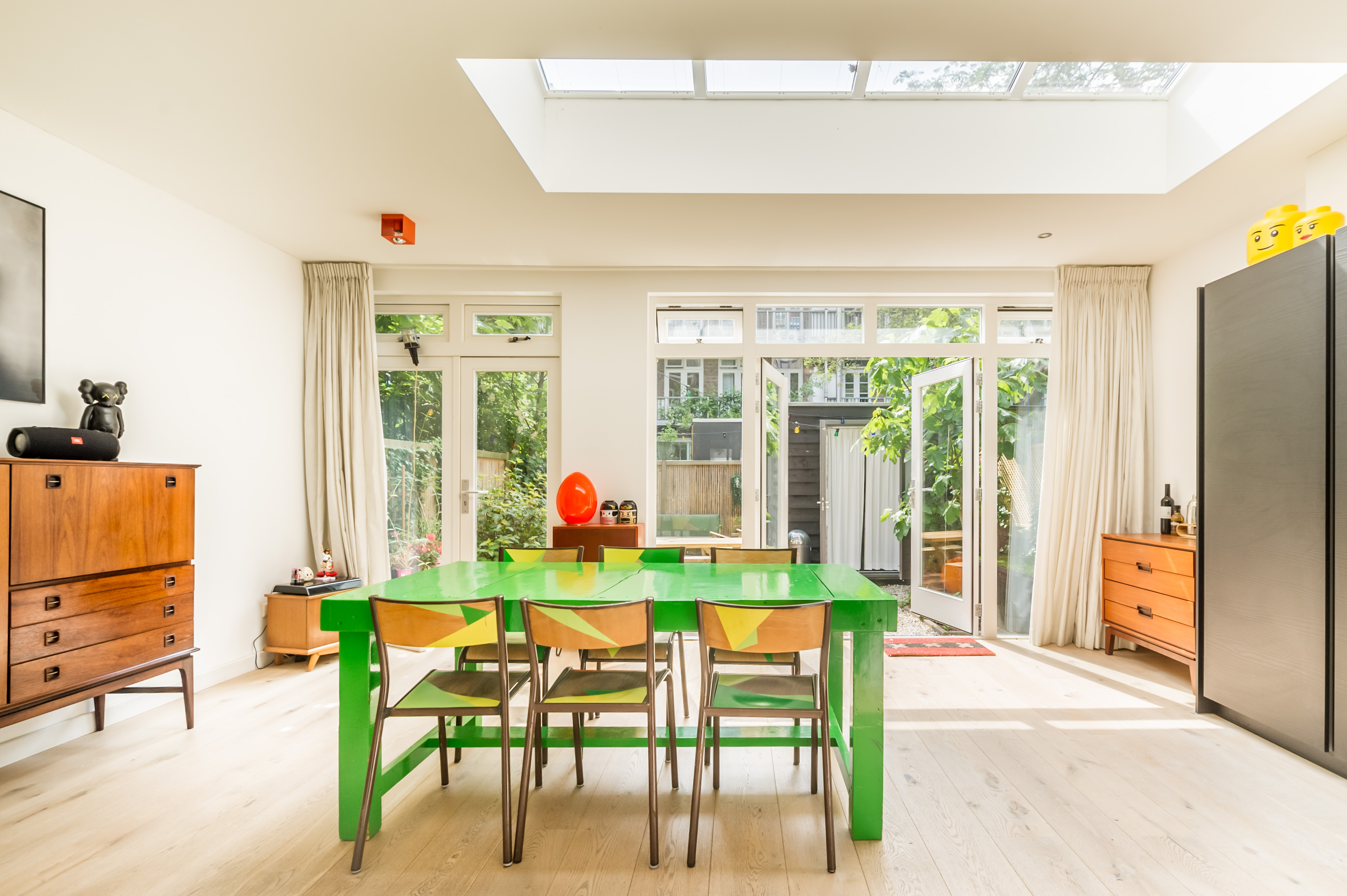 Lovely bright 3BR apartment with sunny garden — Amsterdam stay