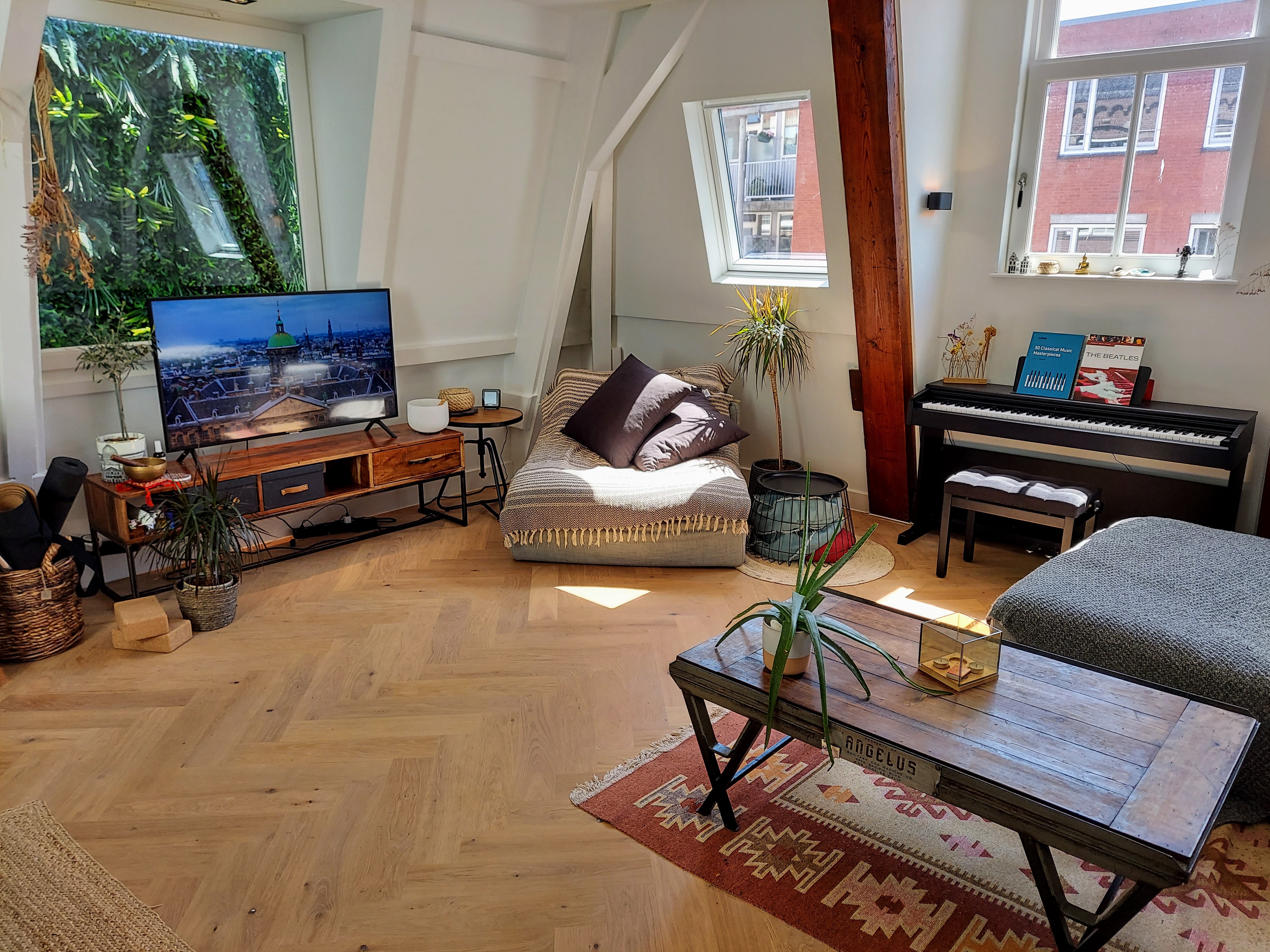 Lux and charming apt with balcony and roof deck — Amsterdam stay