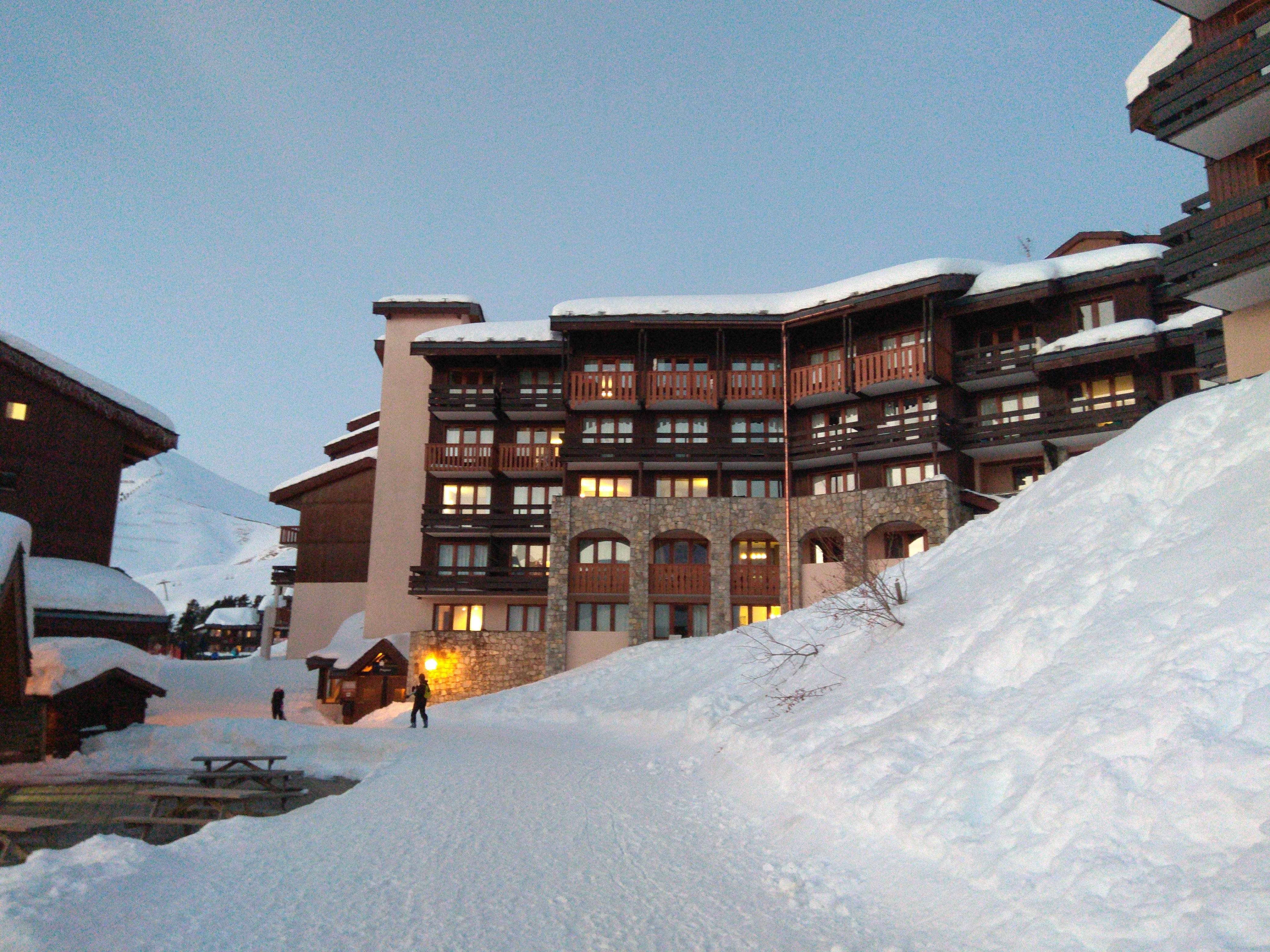 Belle Plagne studio in the heart of the resort