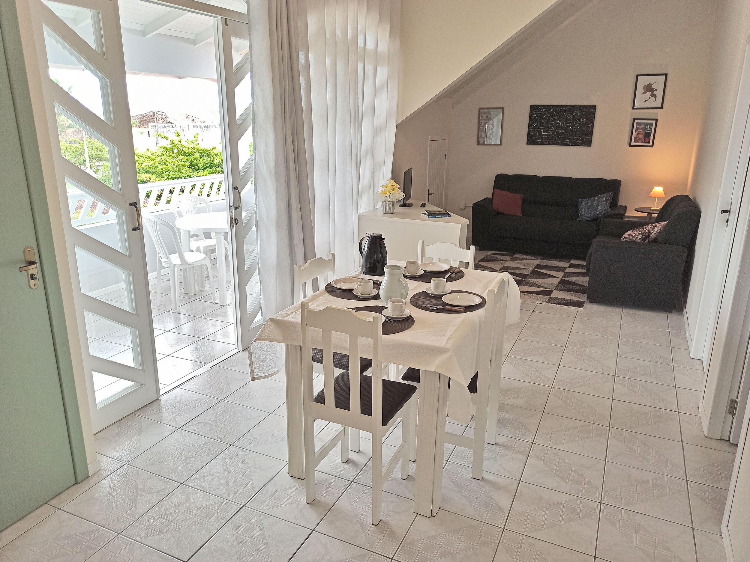 Apartment with a view and two bedrooms in Ubatuba