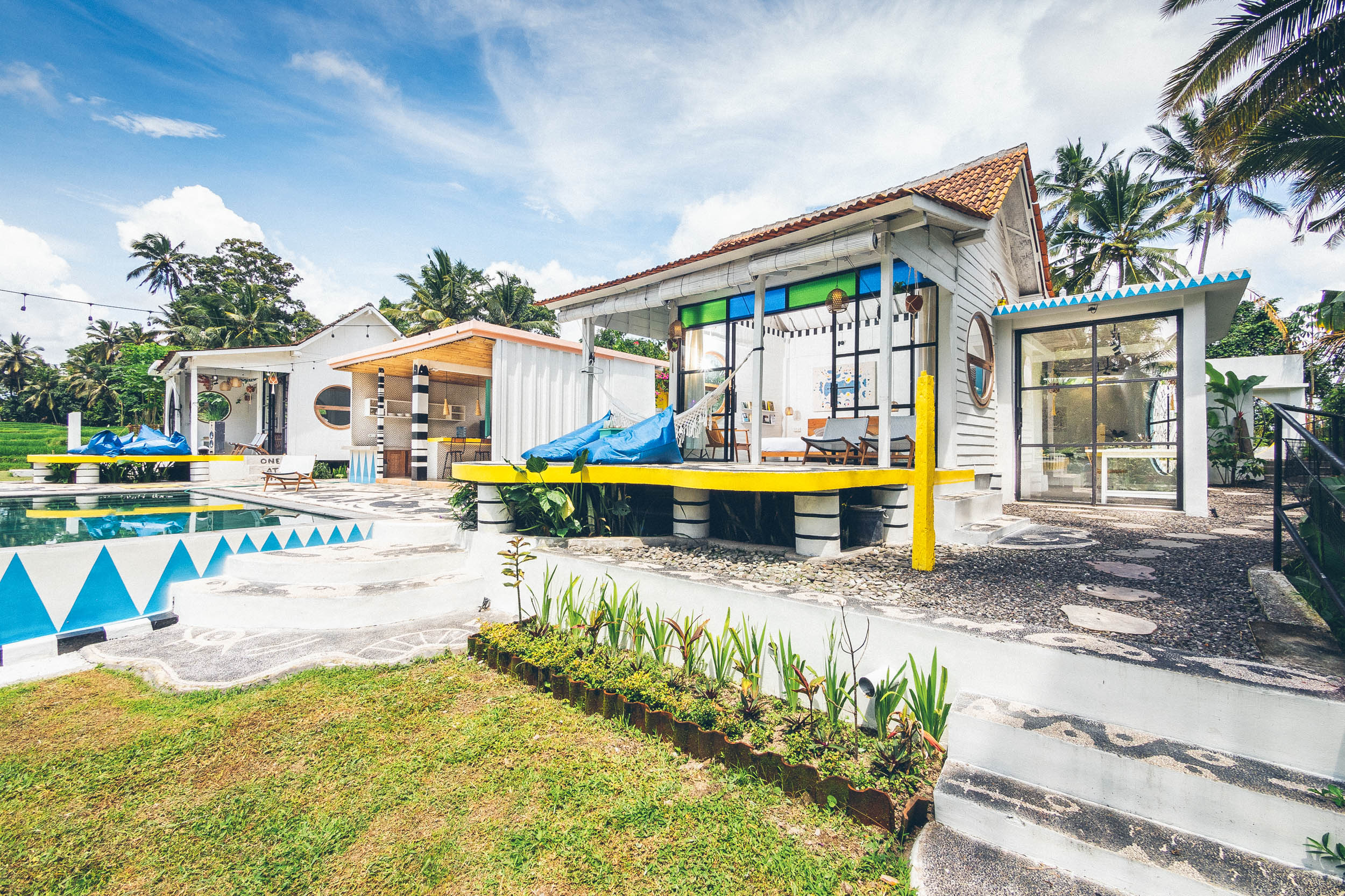 Basquiat Box - Art Studio, Pool & Rice Paddy