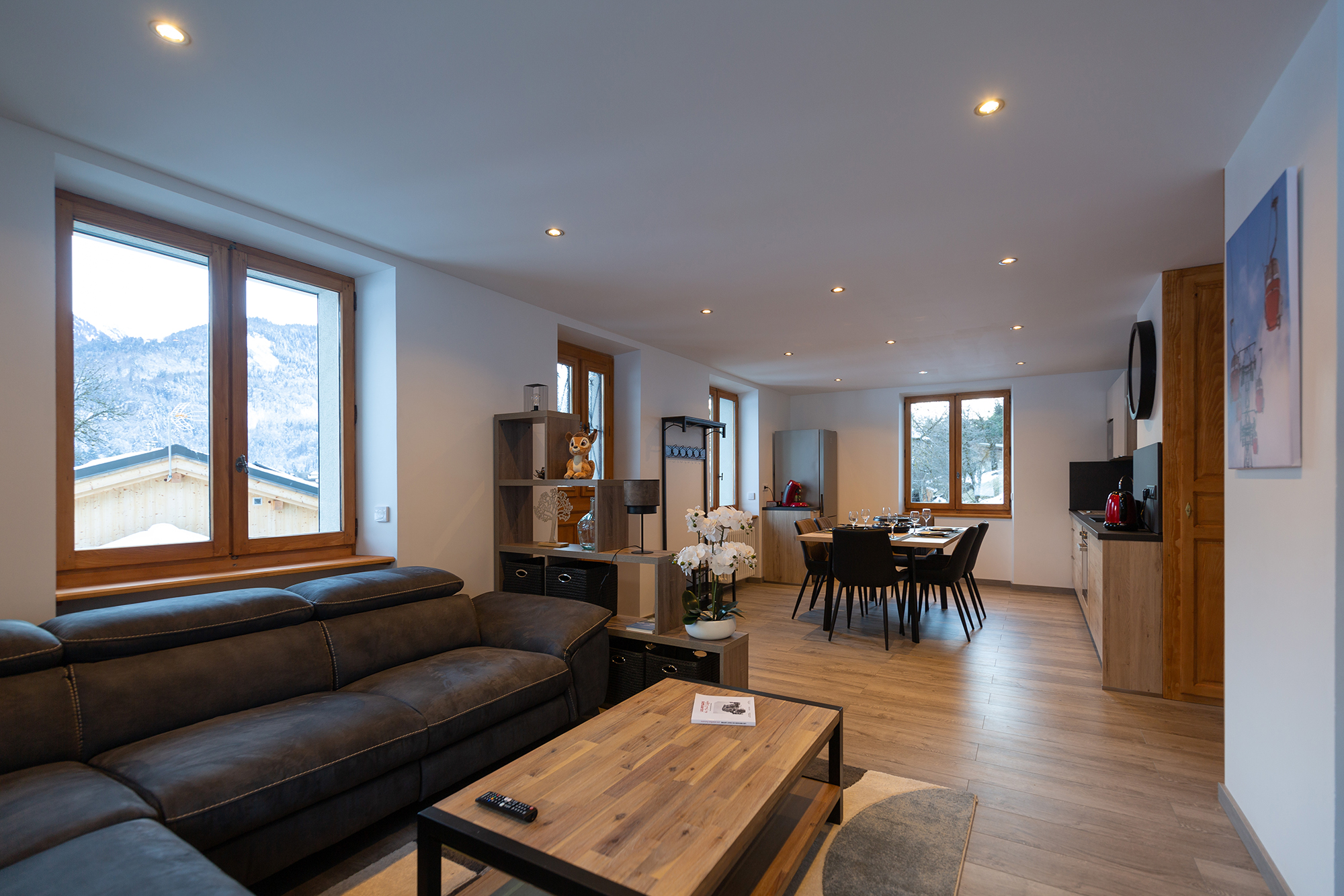 Samoëns center apartment 84 m2  6 people