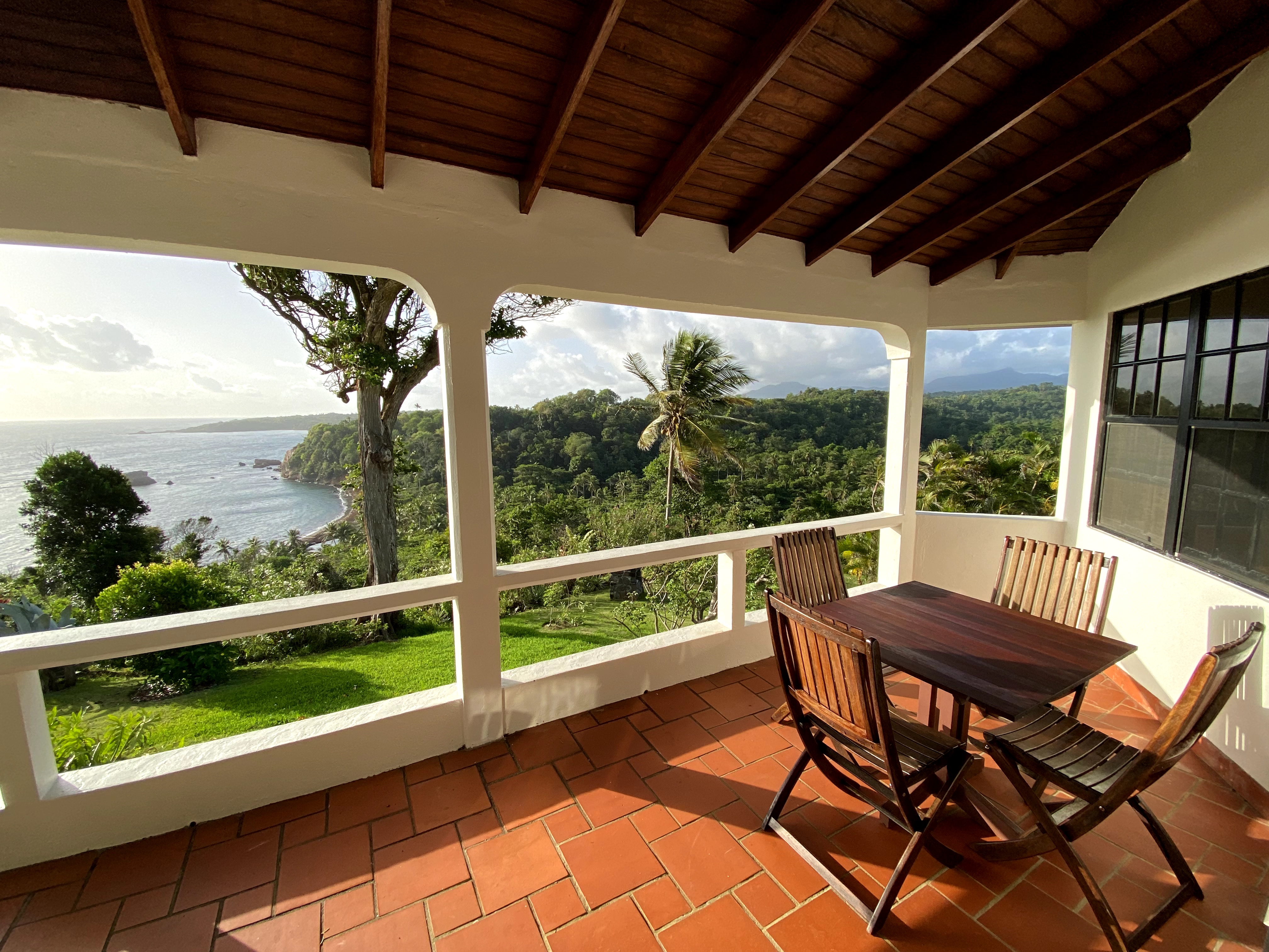 Eco-friendly ocean view villa at Gin Distillery