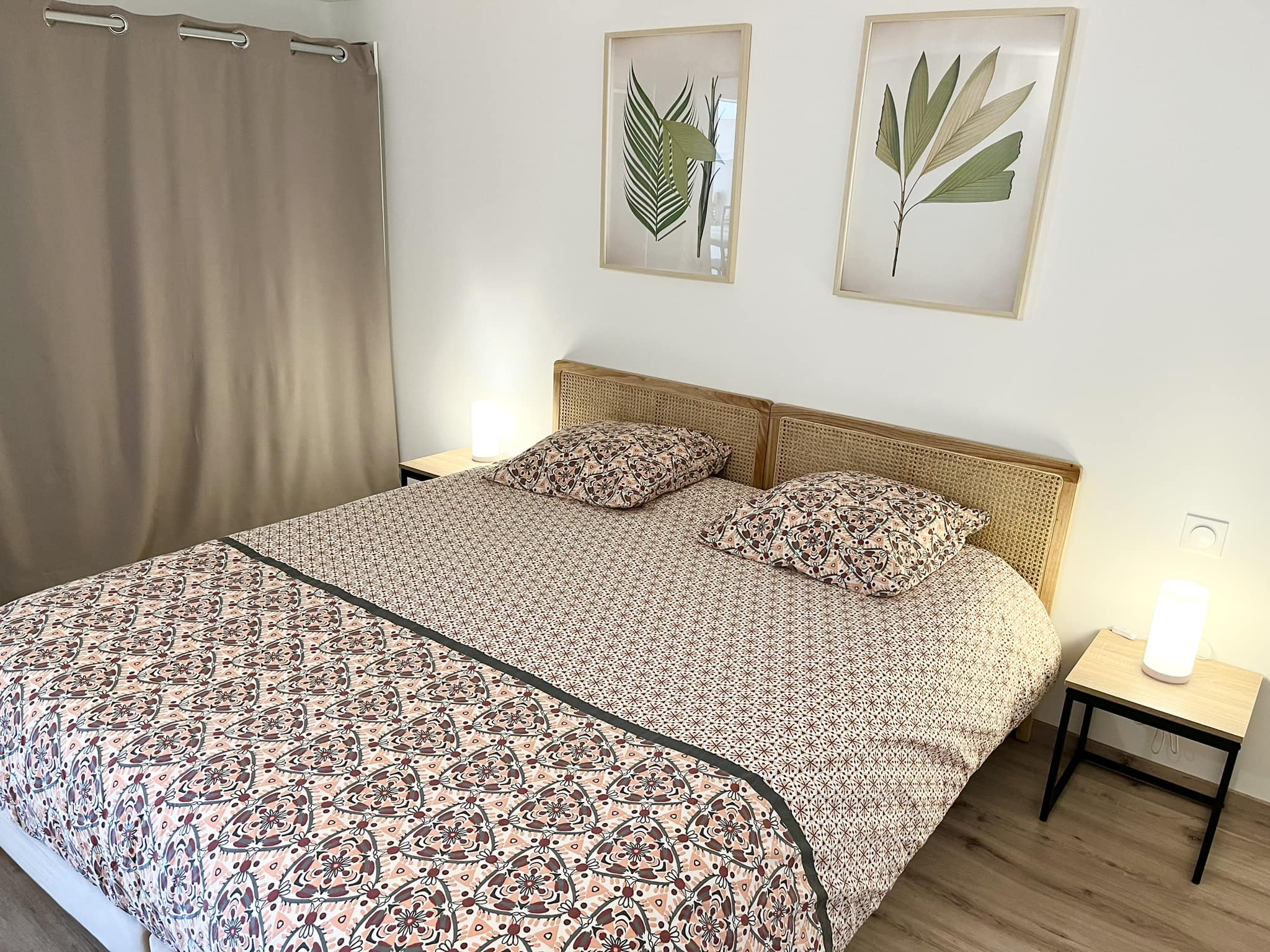 Cozy apartment T3, bright, quiet, with garden