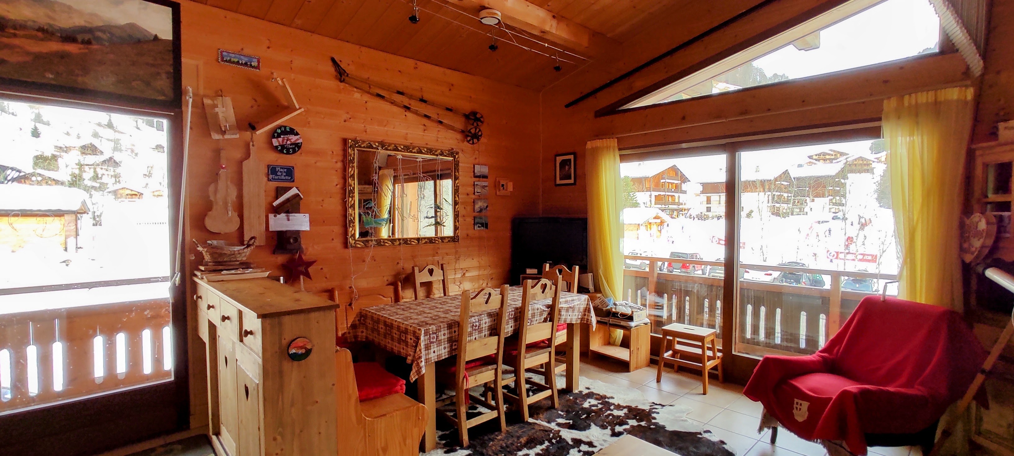 At the foot of the slopes, a very nice apartment for 6 people.