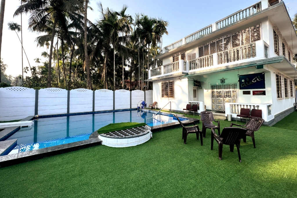 Pvt Pool, 5 Mins Beach, Ping Pong, Max 30 guests
