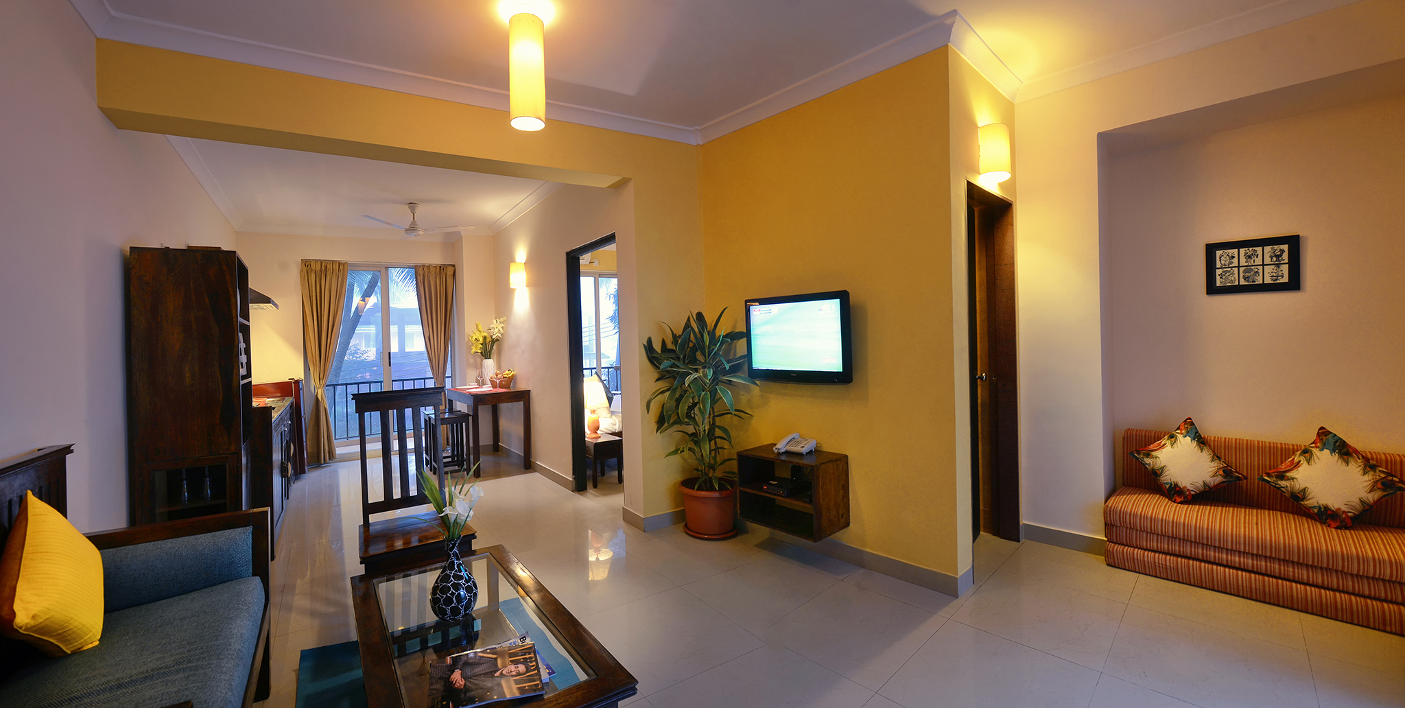 Treehouse Blue 1 BHK-3 with Pool,Wifi & Breakfast