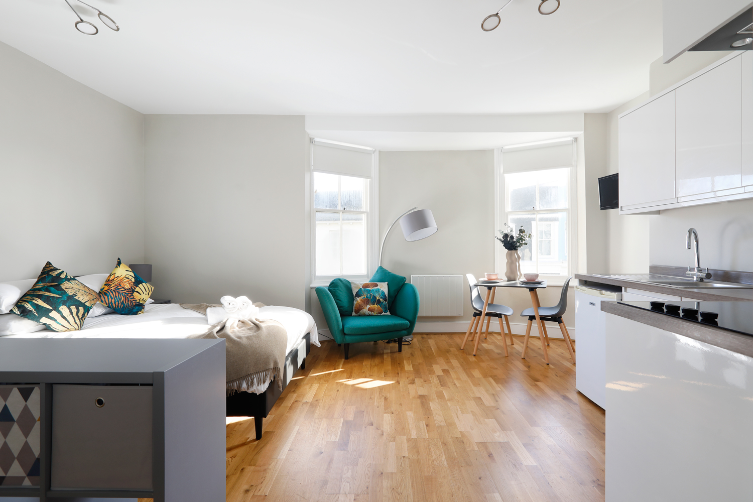 Cosy studio flat moments from the beach, Kemptown