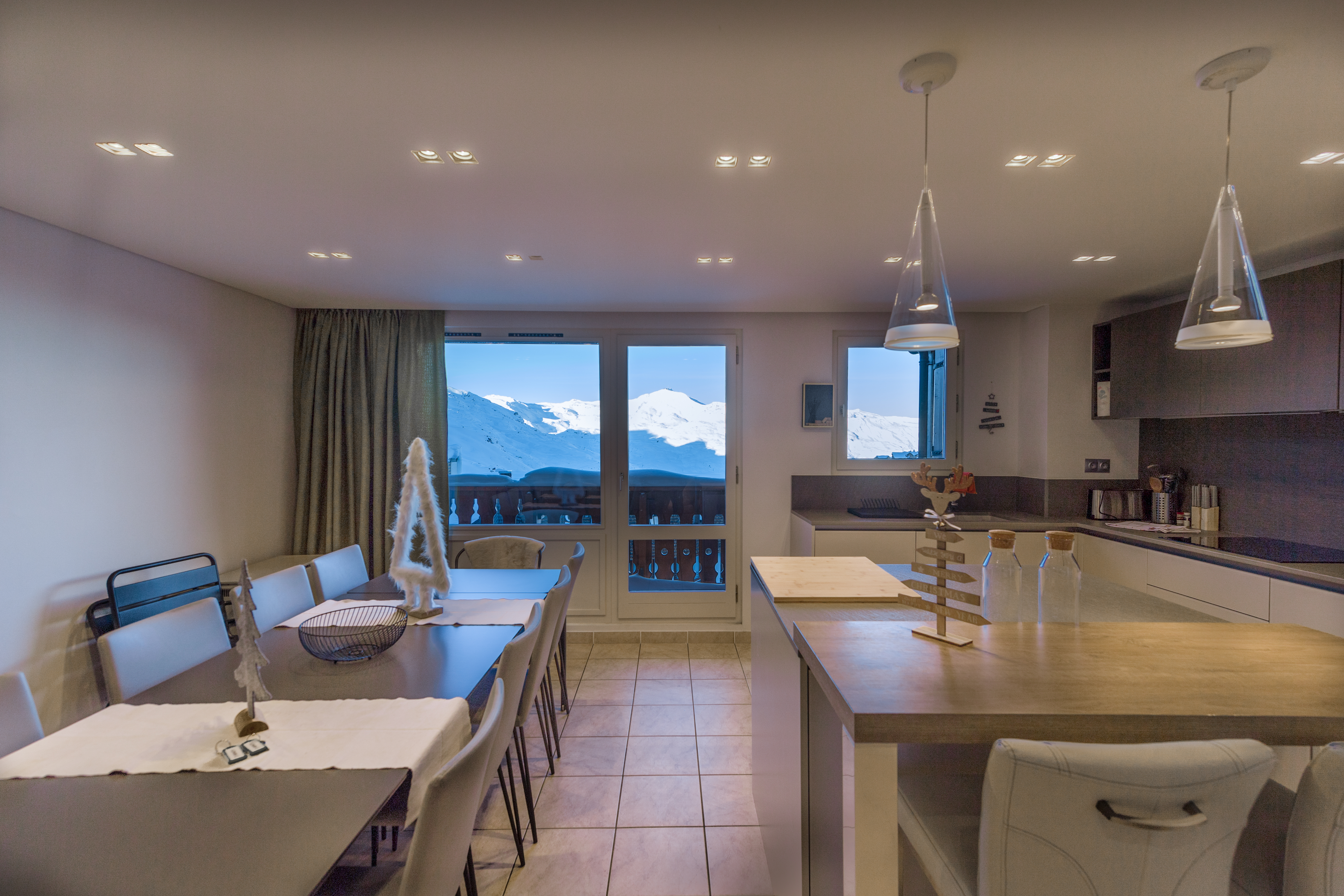 Val Thorens, Lombarde Cristal, foot of the slopes