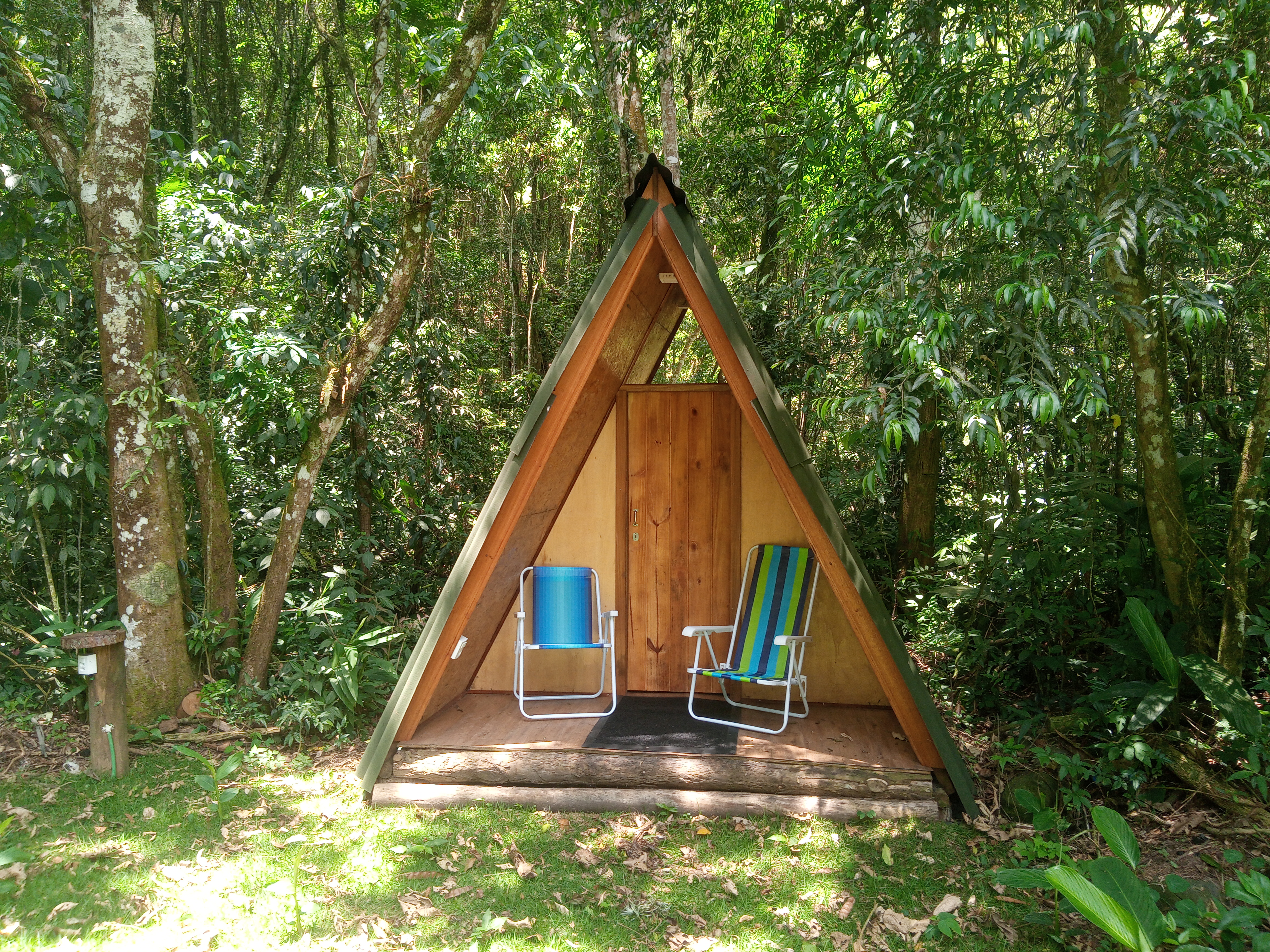 Rustic Cabana in the middle of the bush of Sitio da Laje