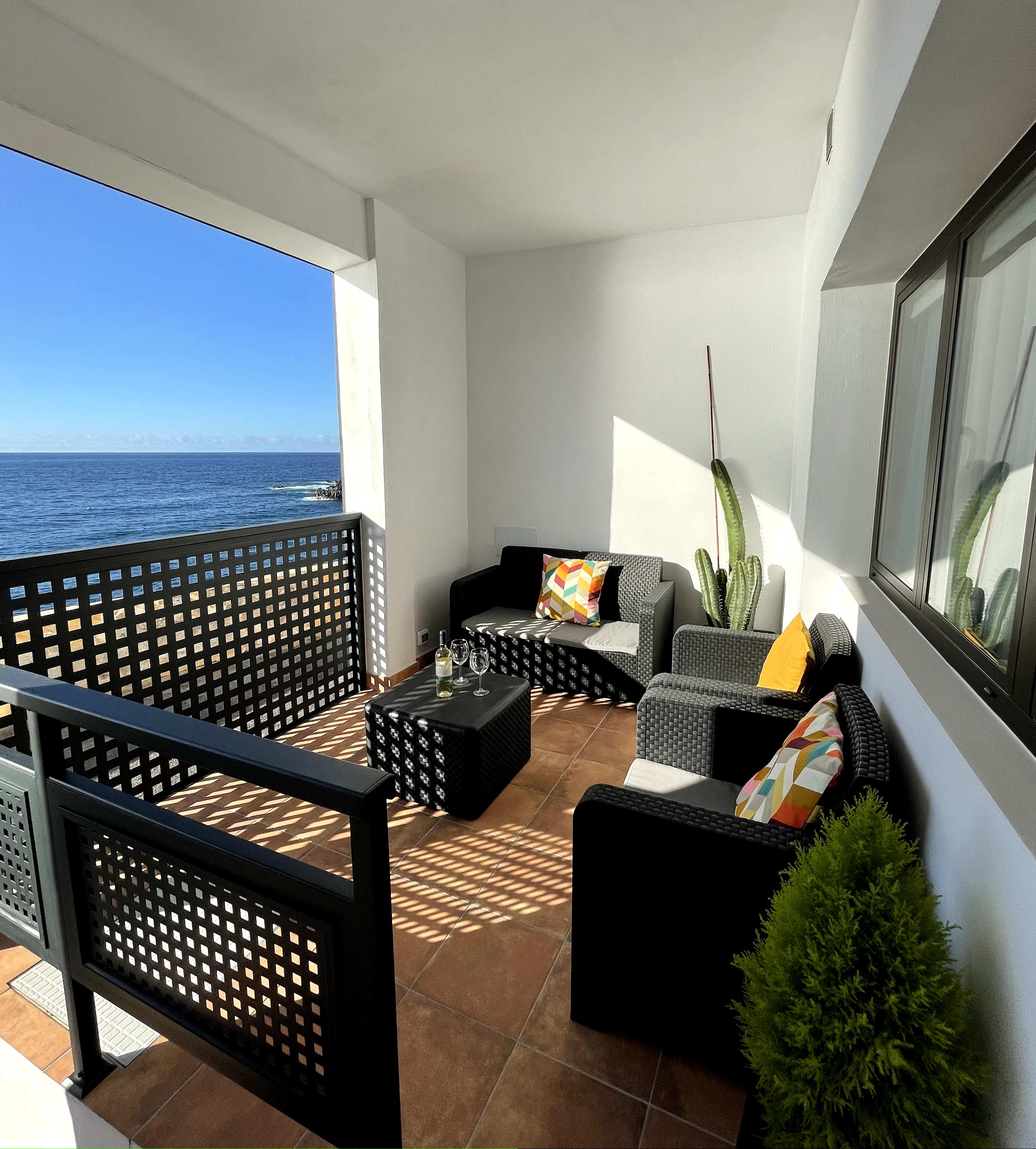 Modern oceanfront condo