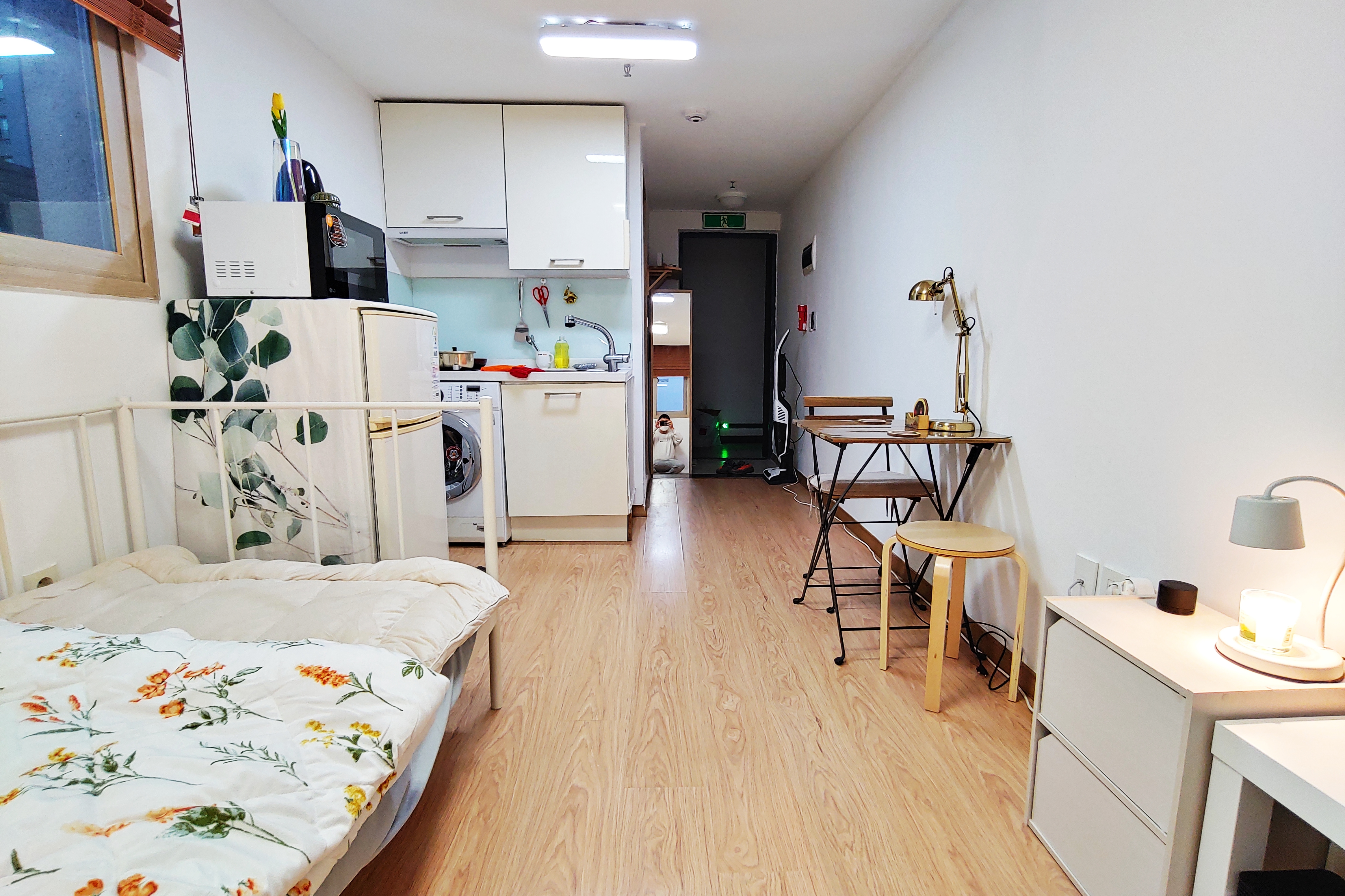 Seoul.♥ Clean, cozy, and pretty room with a terrace🕌 garden! 5-minute walk from Bomun Station-Goryeo University, near Dongdaemun