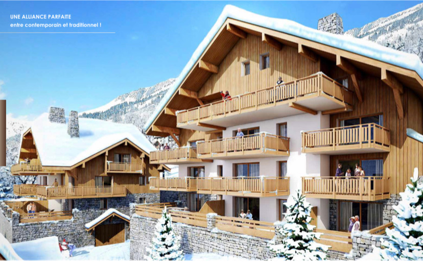 New apartment in chalet Vaujany, Classified 4 *