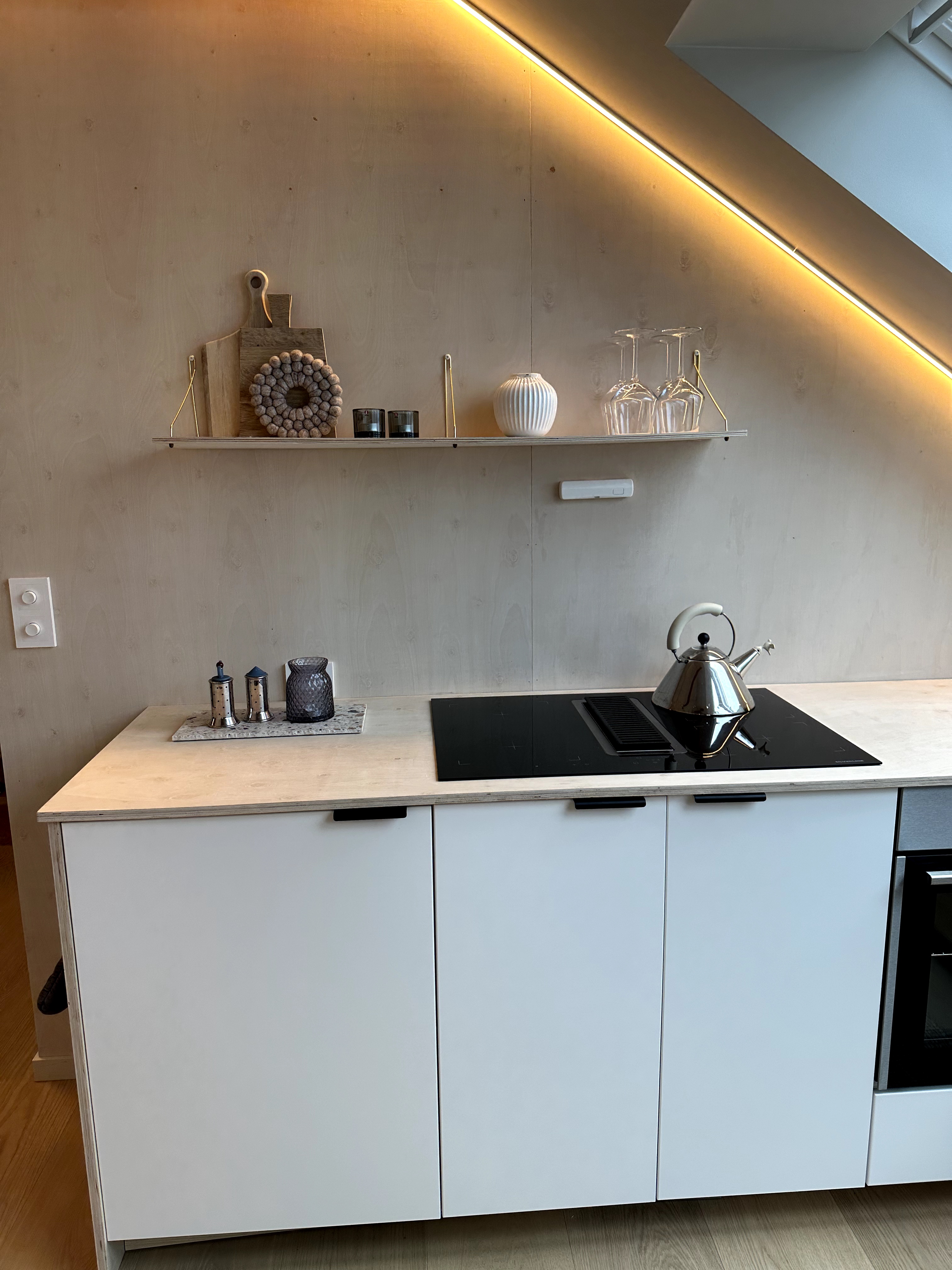 Stylish newly renovated loft apartment in Lund.