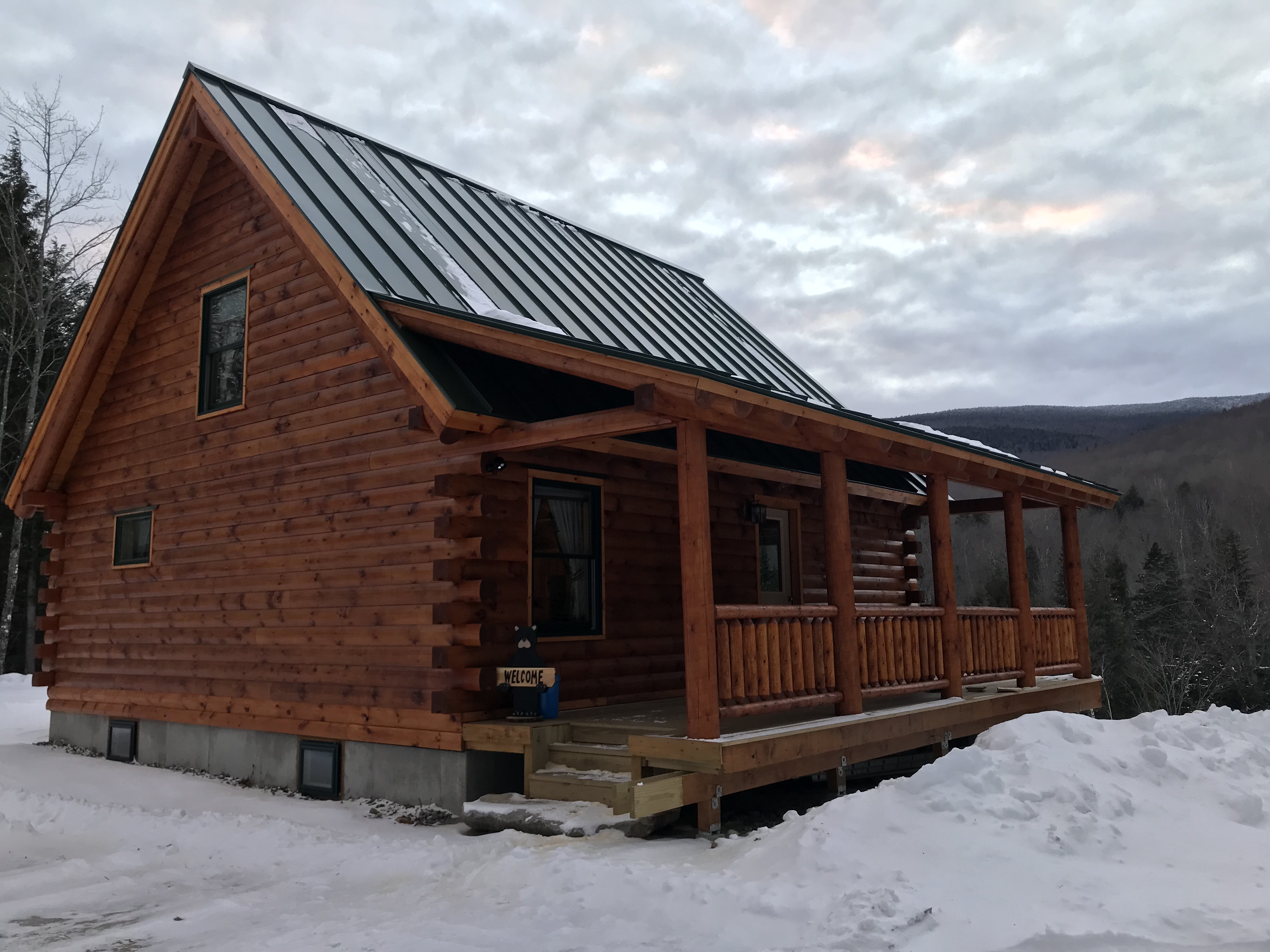 Mountain Time Cabin Cabins for Rent in Andover, Maine, United States
