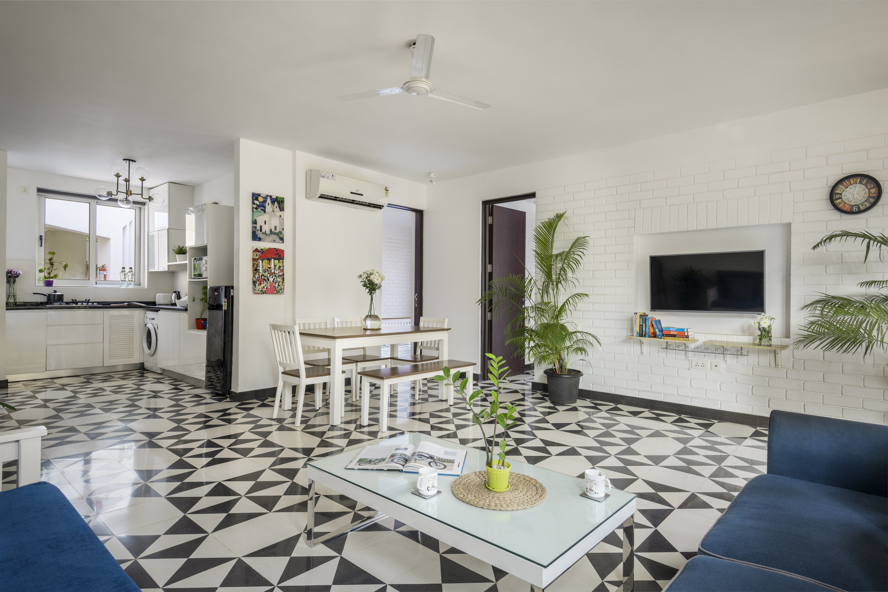 ElArbol-2Bhk Apt with Pvt Balcony near Candolim