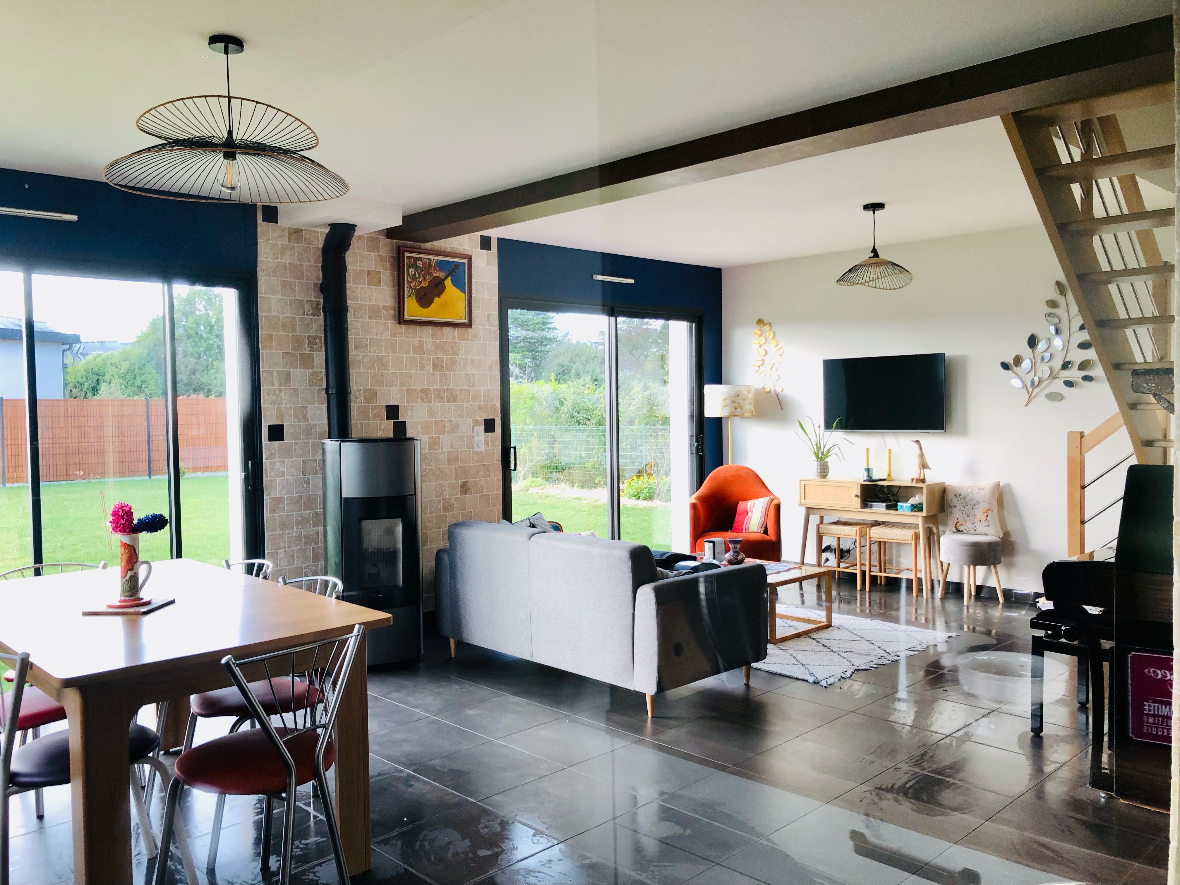 Lovely house, a 5 minutes walk from the beach
