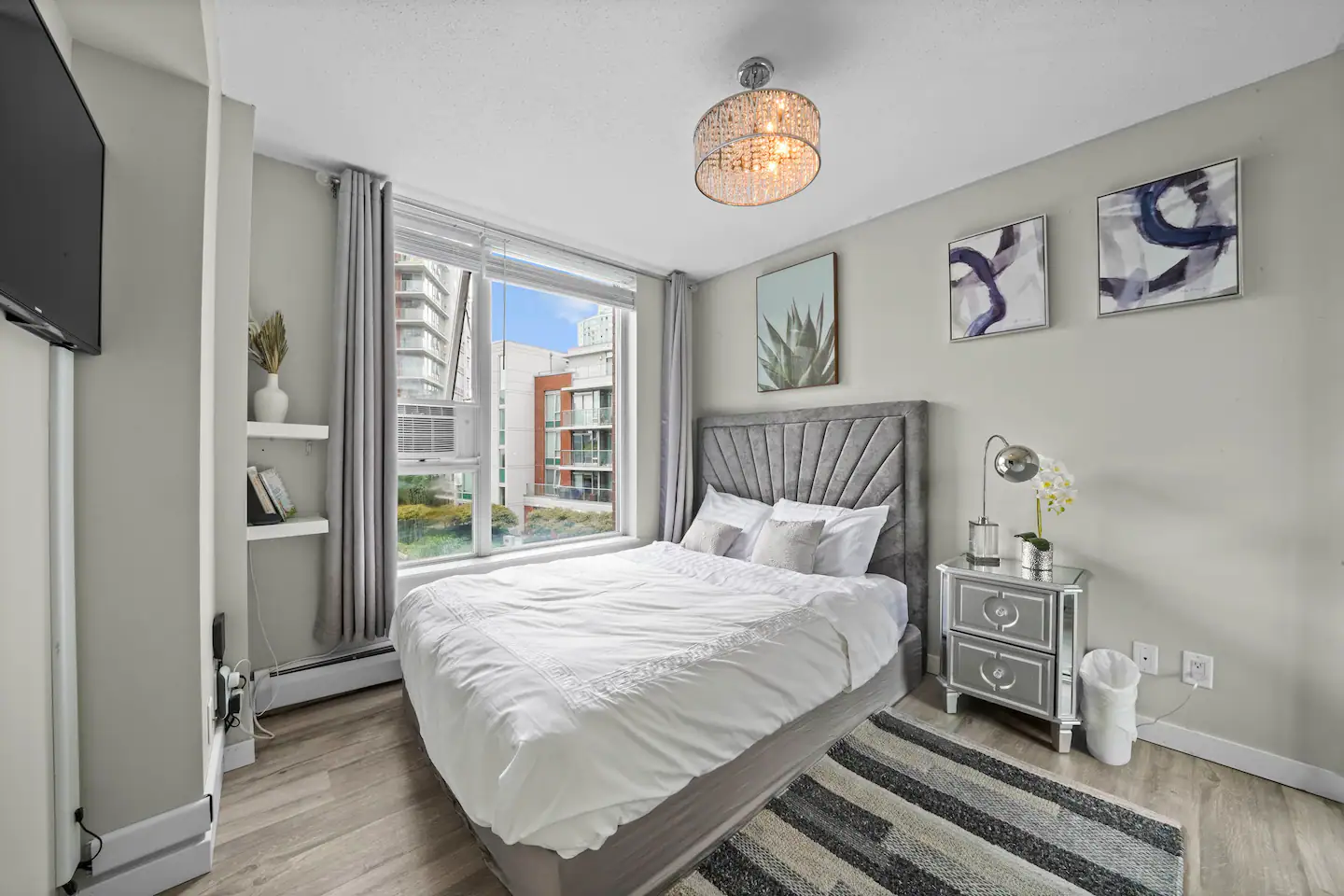 A beautiful private room in large shared condo