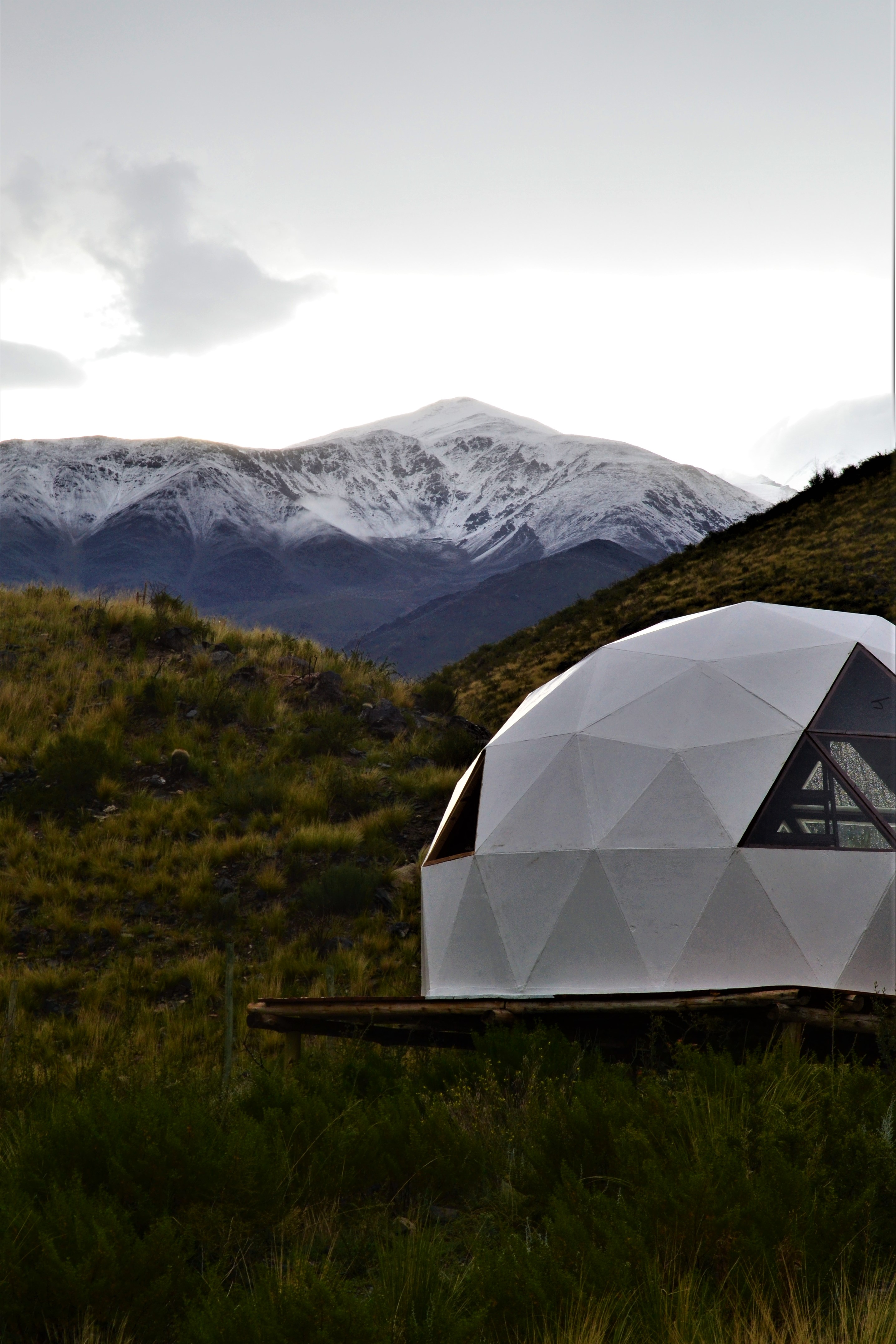 Dome in the middle of the mountain.