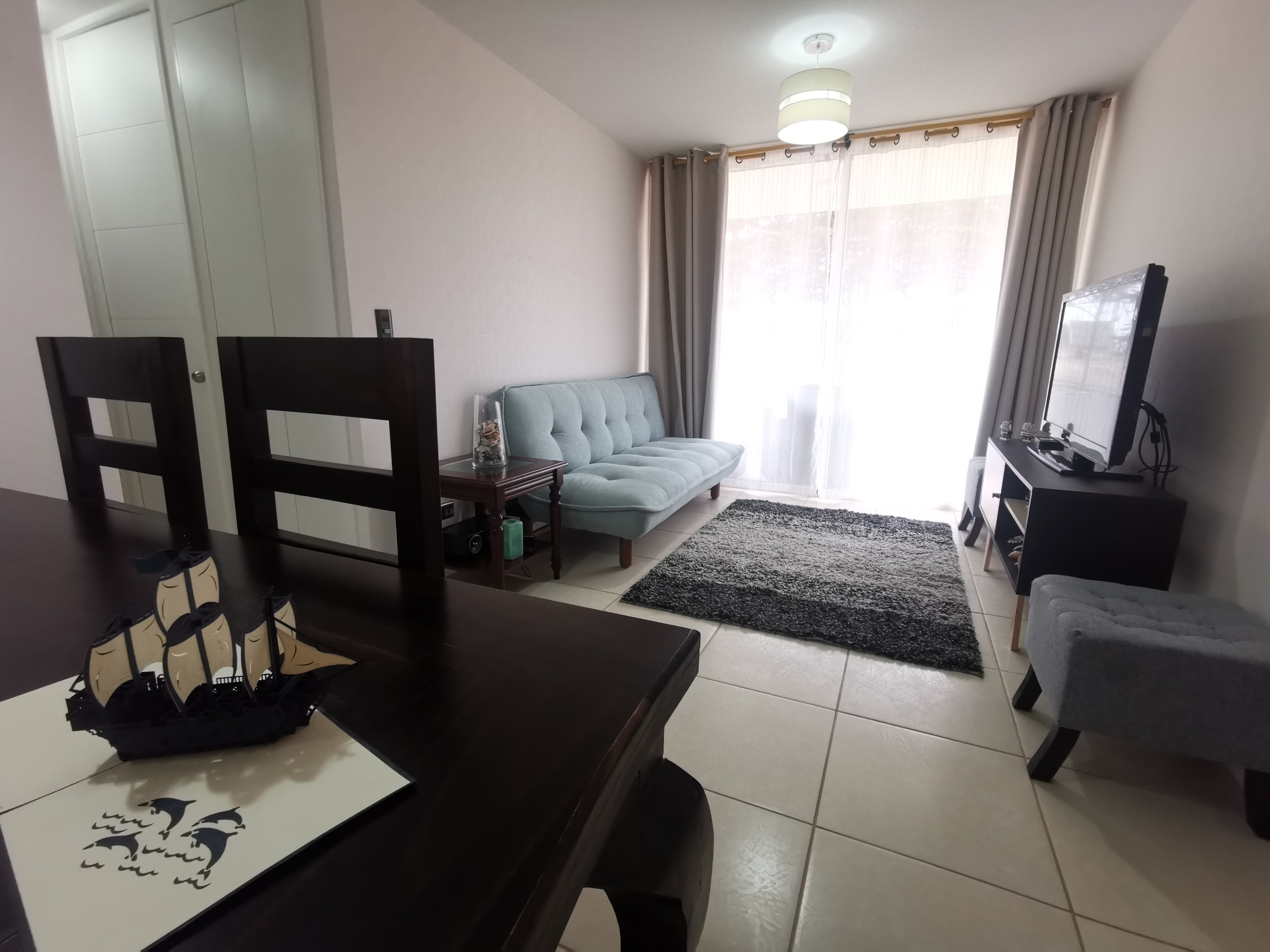 Furnished apartment overlooking the ocean, El Tabito