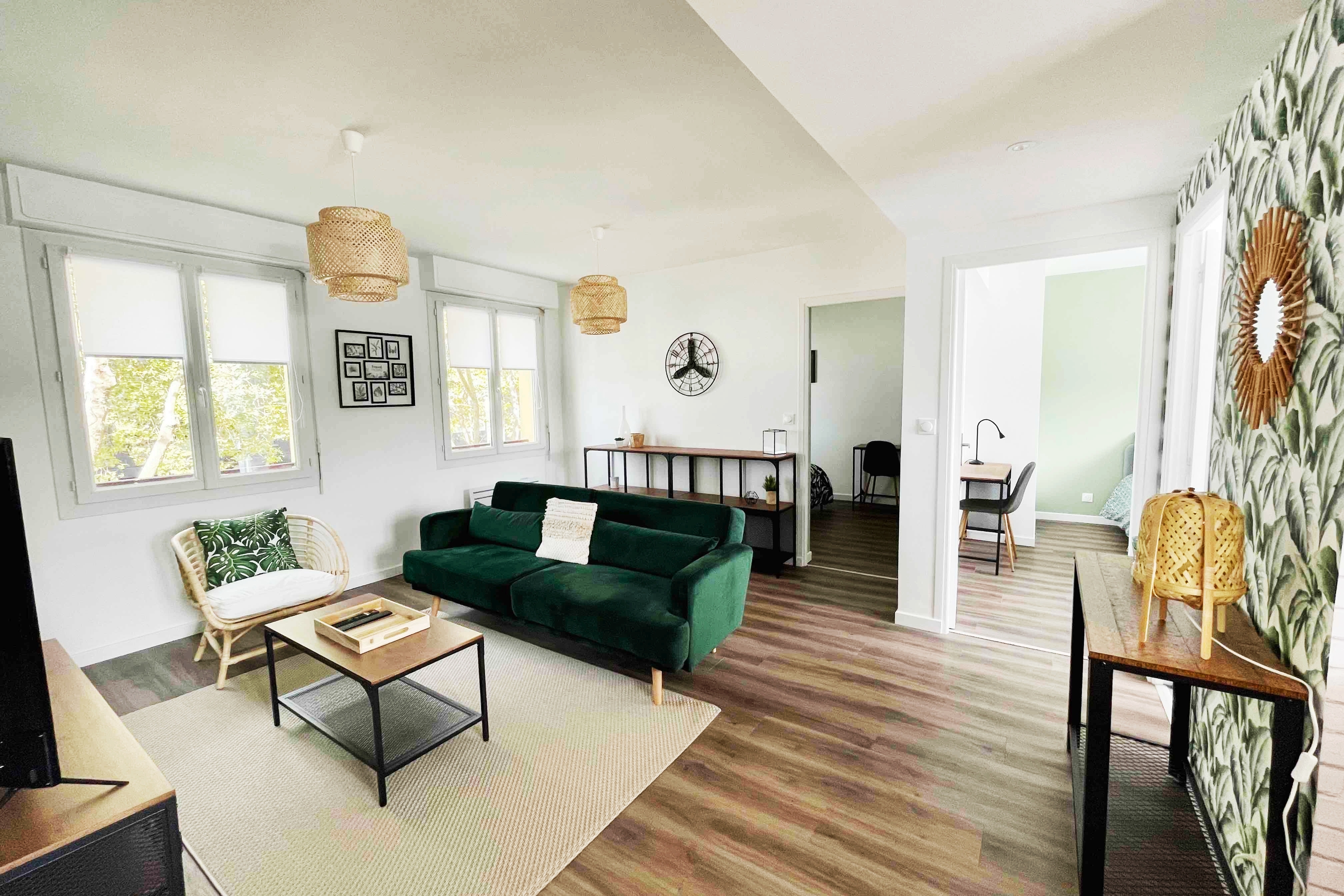 4 person apartment in the center of LORIENT (Merville)