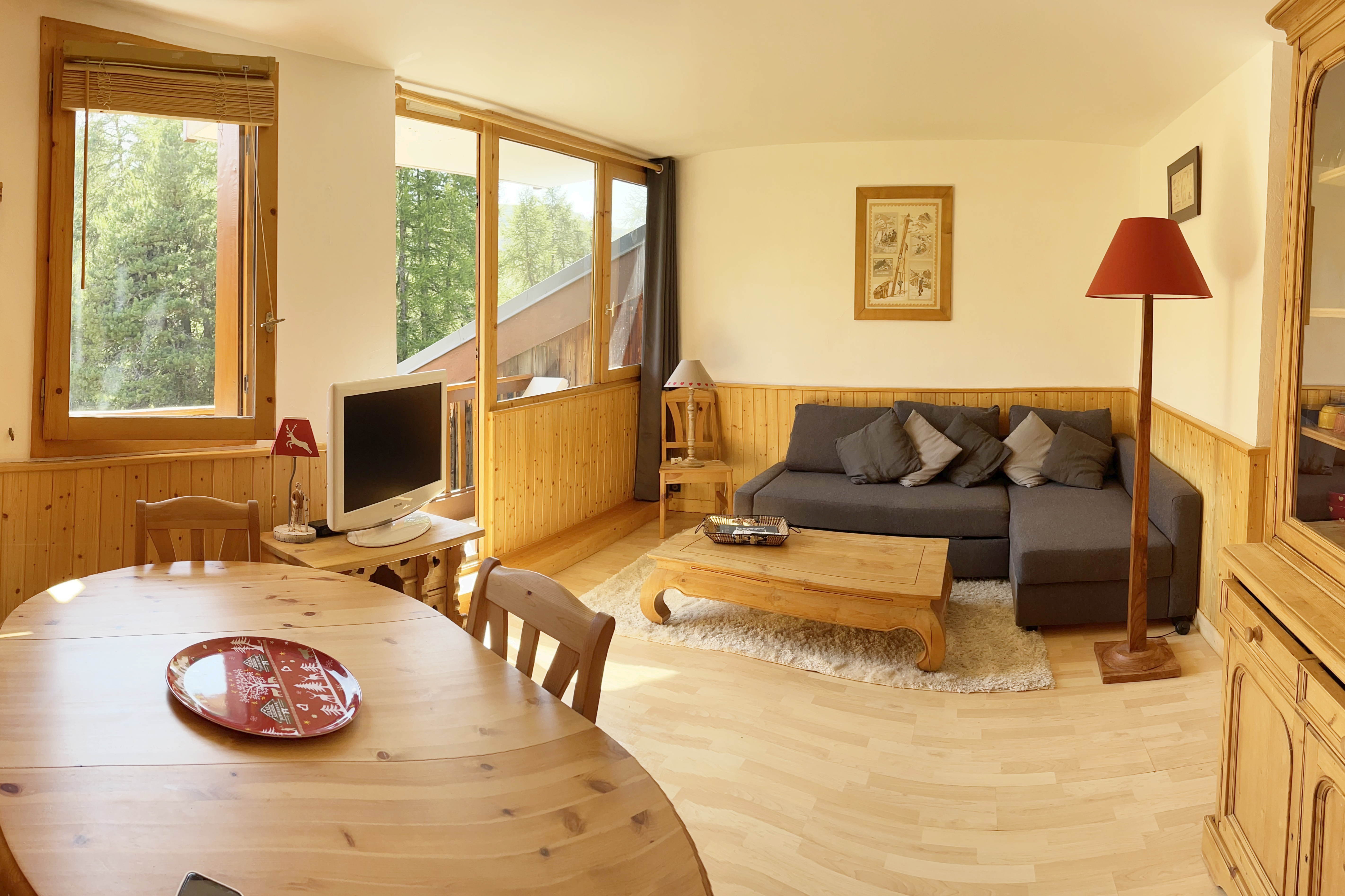 La Plagne nice 55 sqm for 6  to 8 persons
