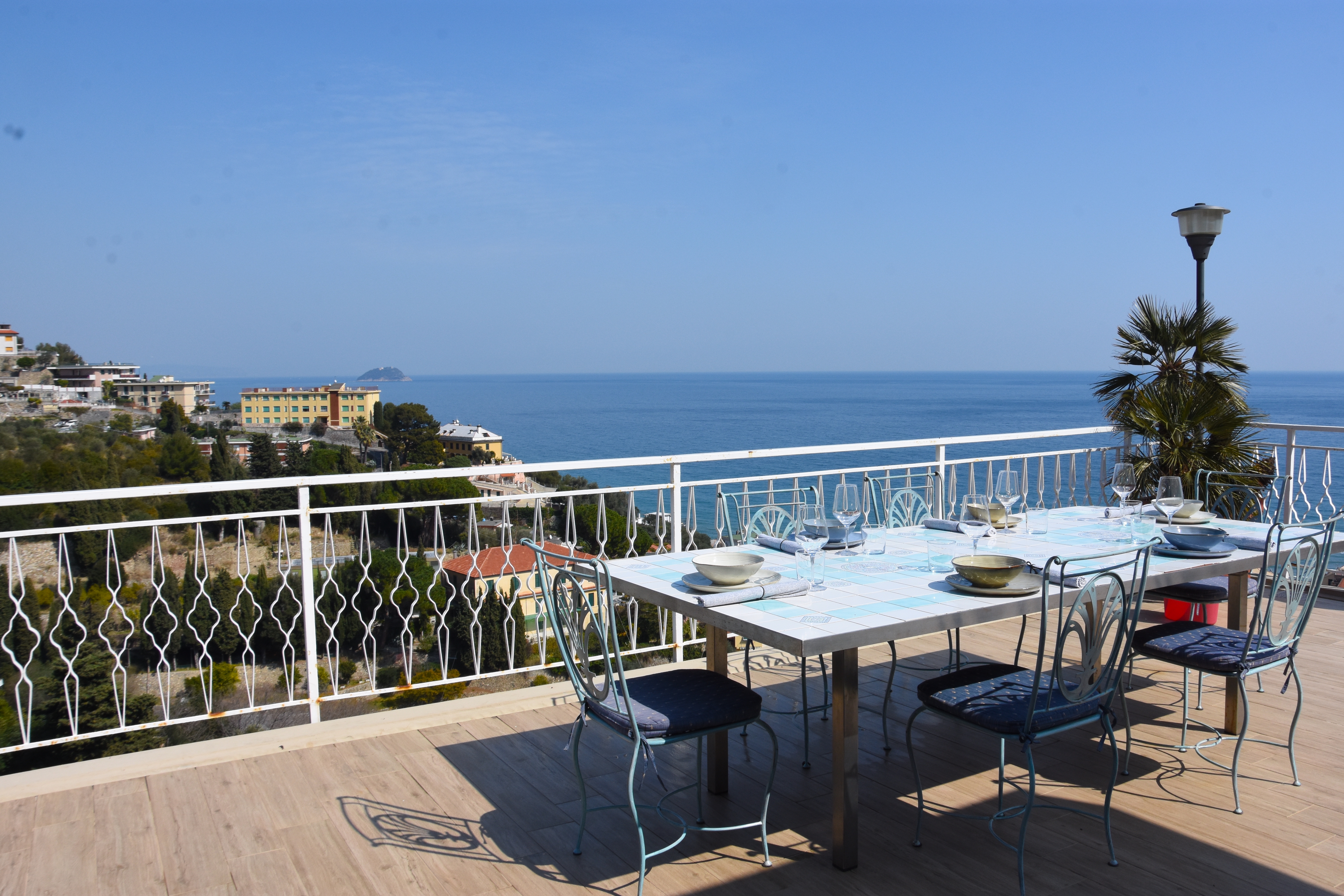 Villa Elisabetta - Terrace on the Gulf